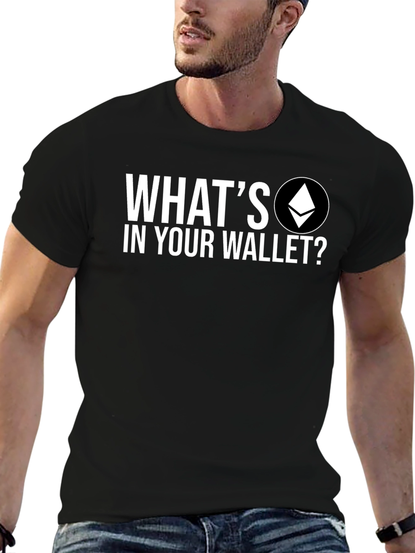 Crypto T-Shirt: Whats in Your Wallet? Ethereum Eth