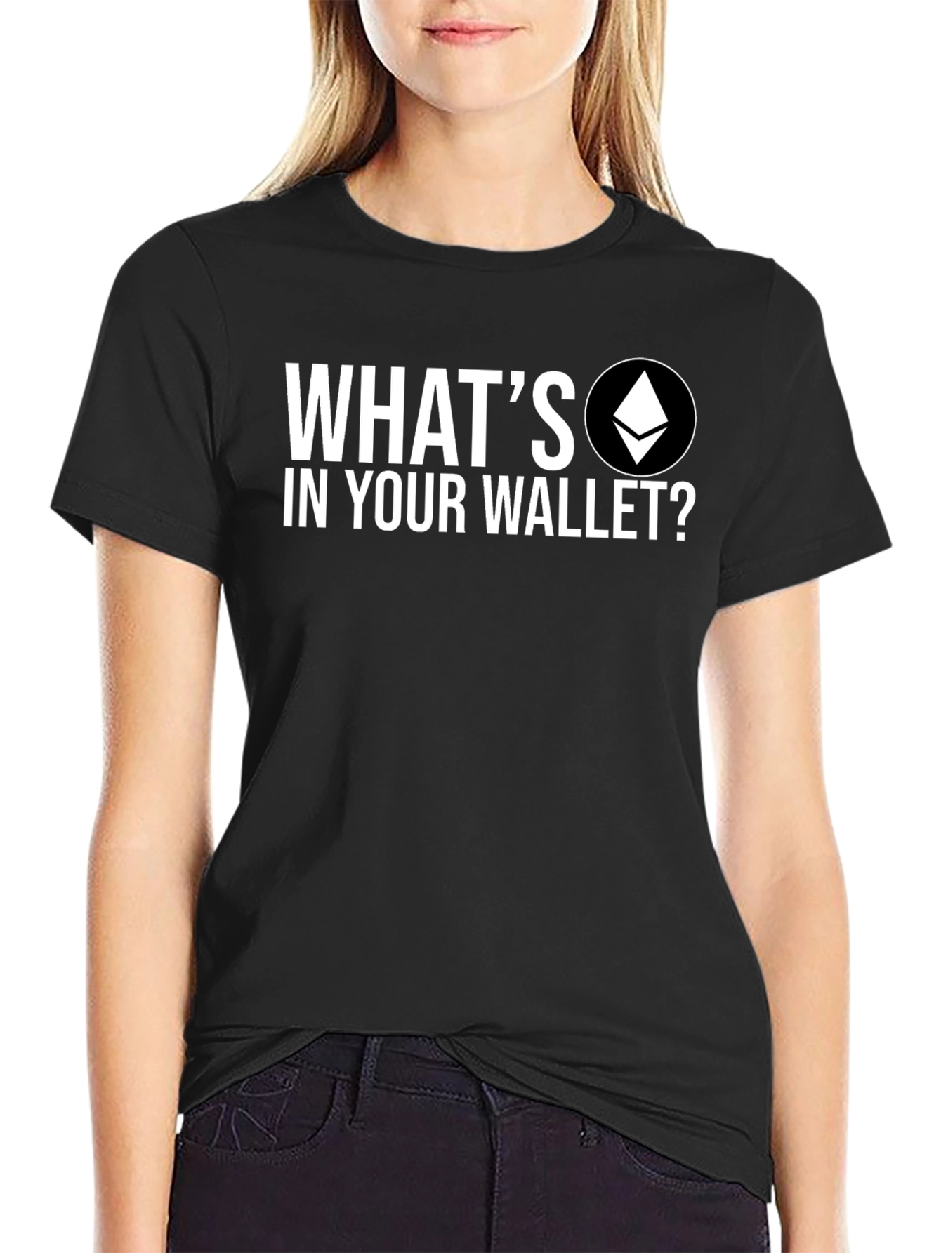 Crypto T-Shirt: Whats in Your Wallet? Ethereum Eth