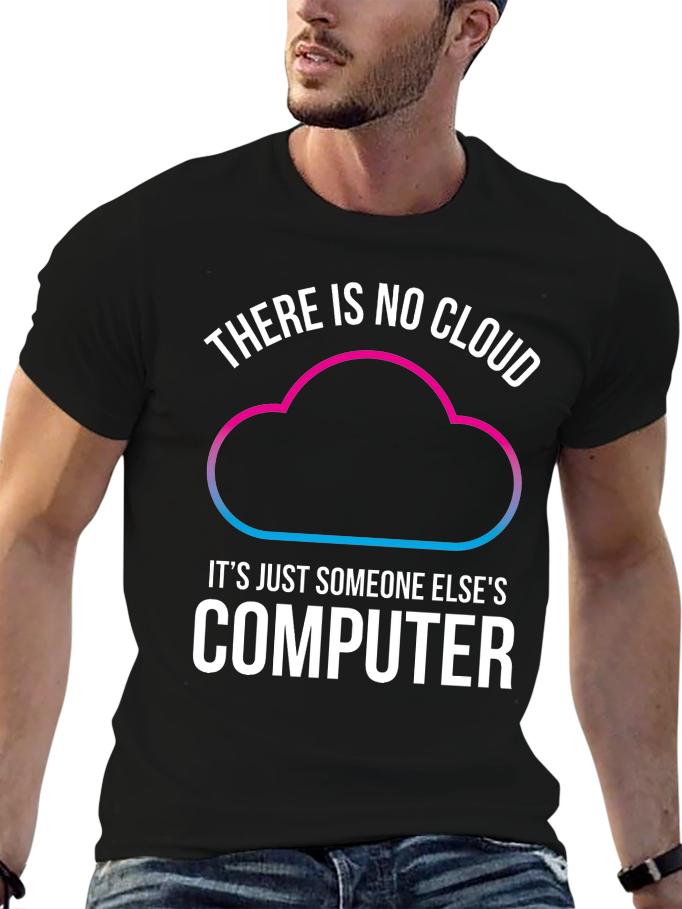 No Cloud Just Computer T-Shirt