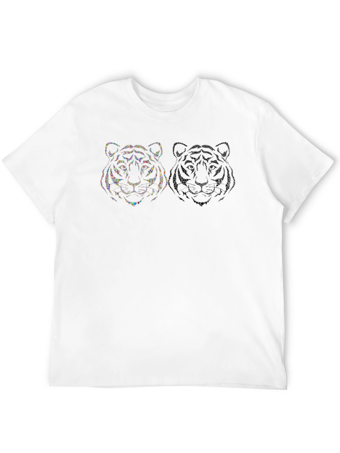 Tiger Graphic Black T-Shirt - Mens