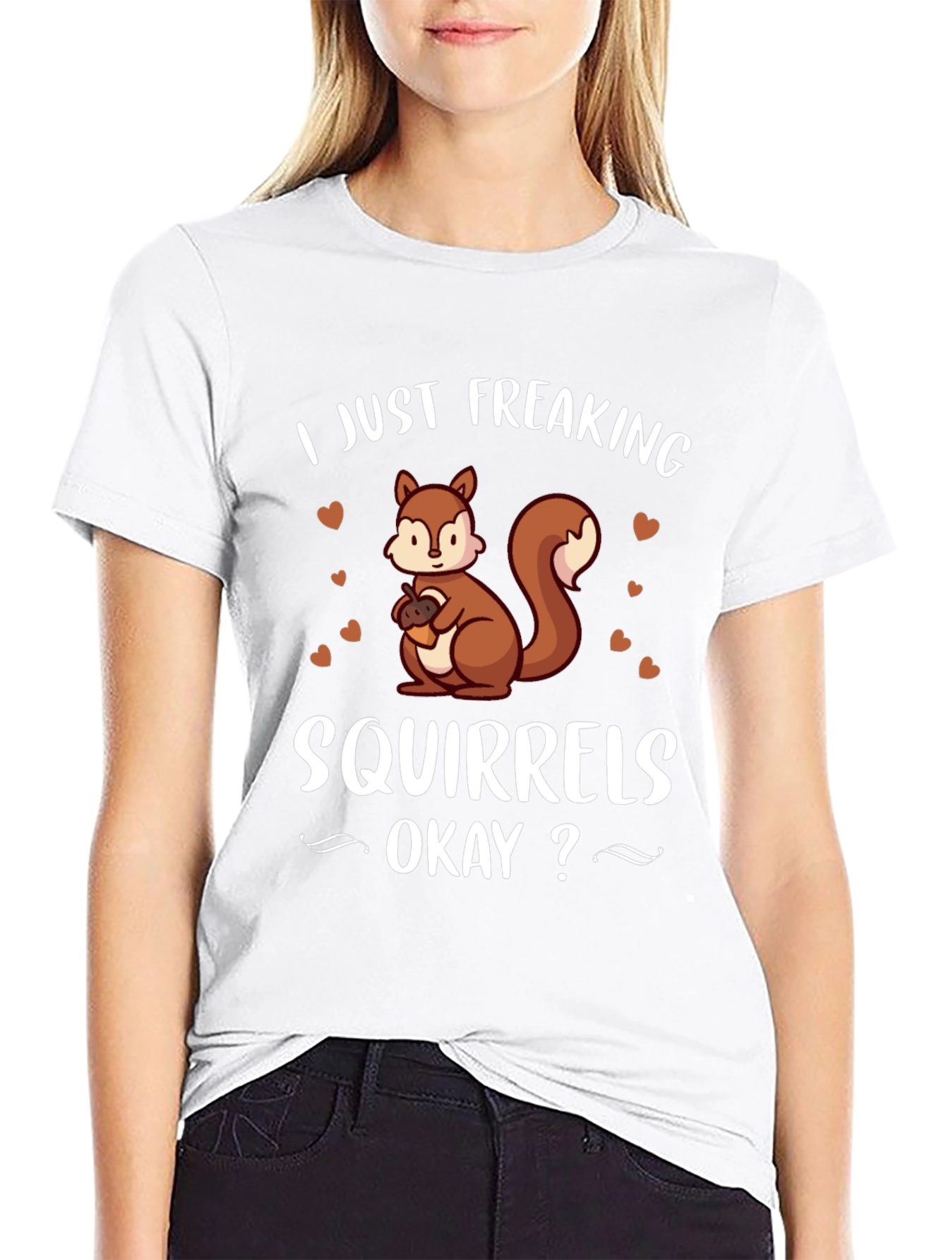 I Just Freaking Love Squirrels T-Shirt