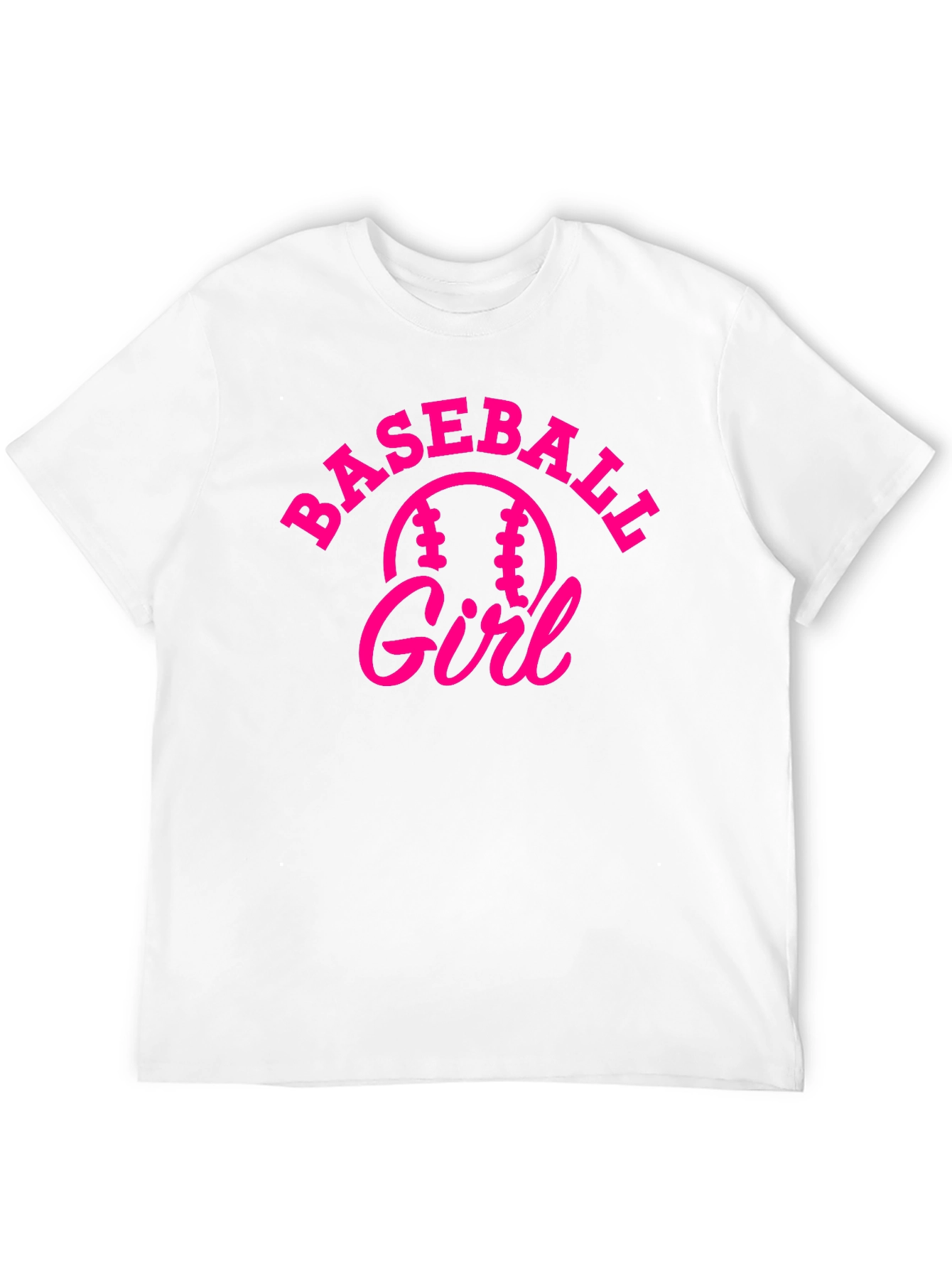 Baseball Girl Tee - Fun Sports T-Shirt