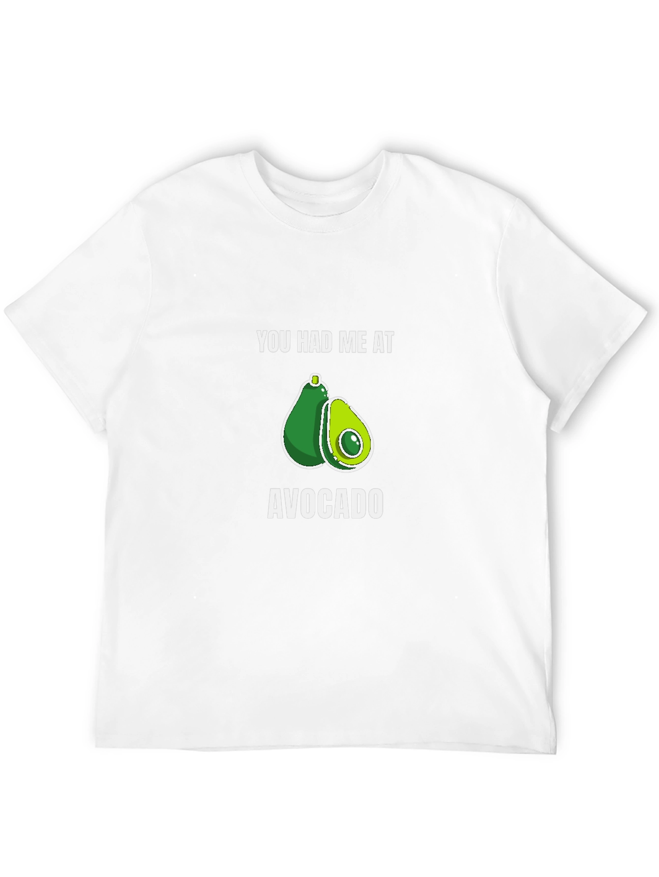 Avocado Graphic T-Shirt Funny Foodie Tee