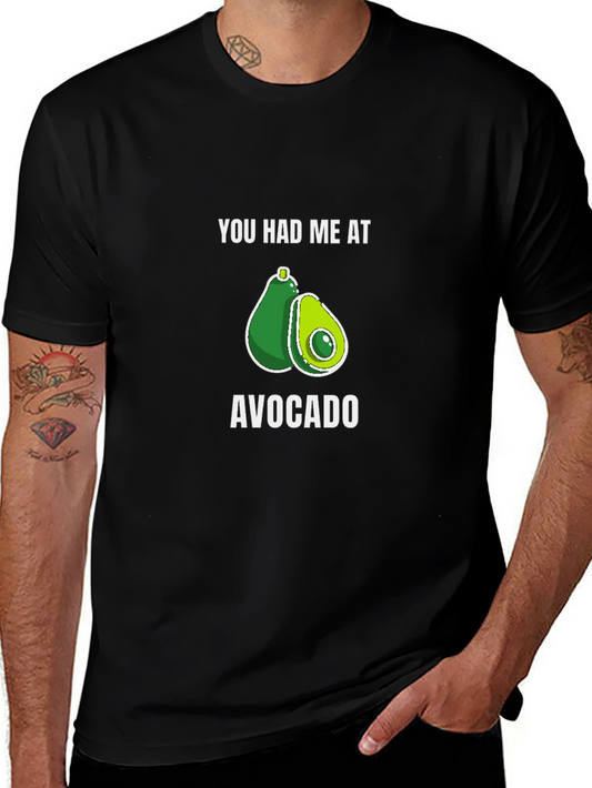 Avocado Graphic T-Shirt Funny Foodie Tee