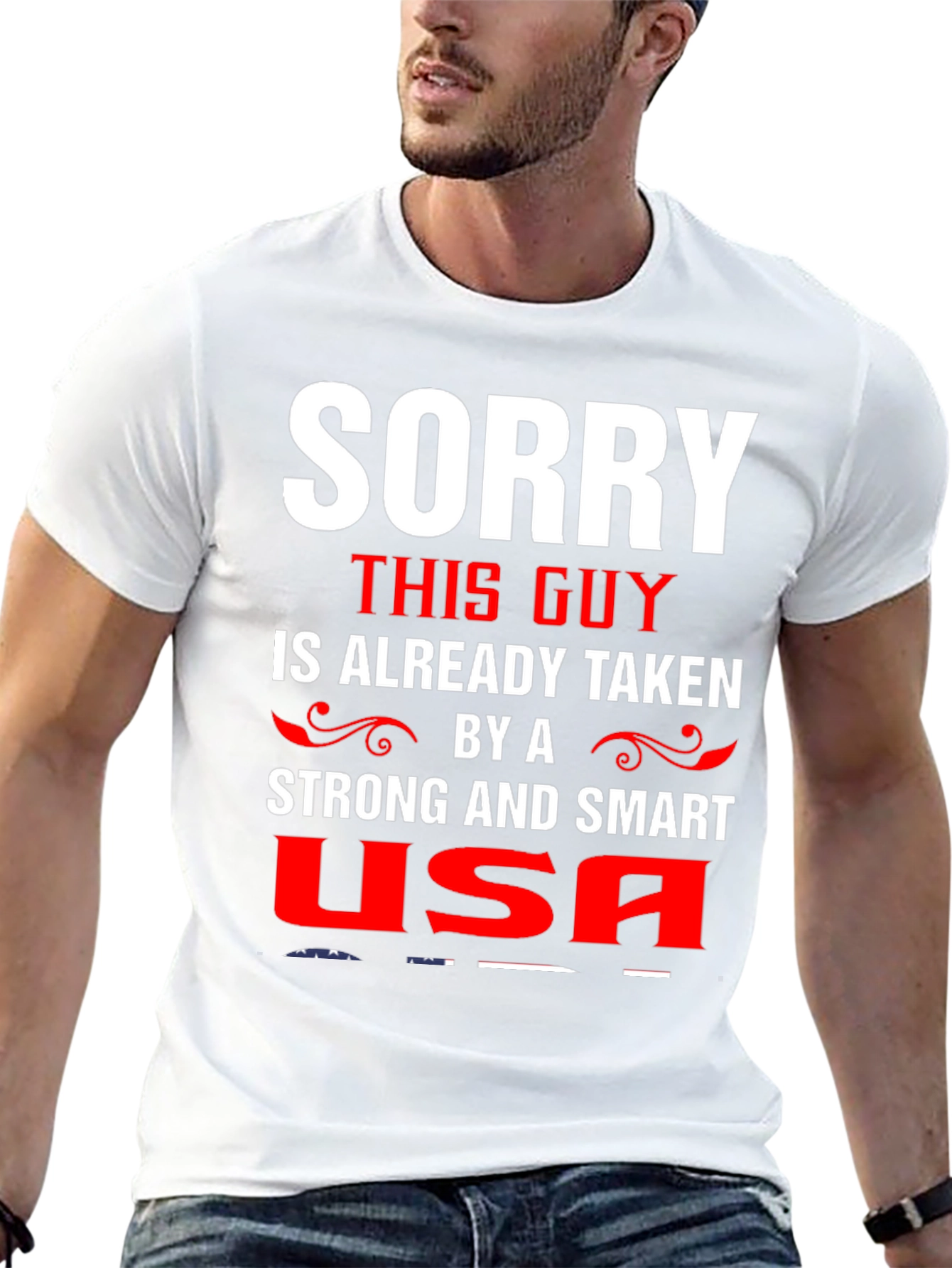 Funny Already Taken By A Strong USA Shirt