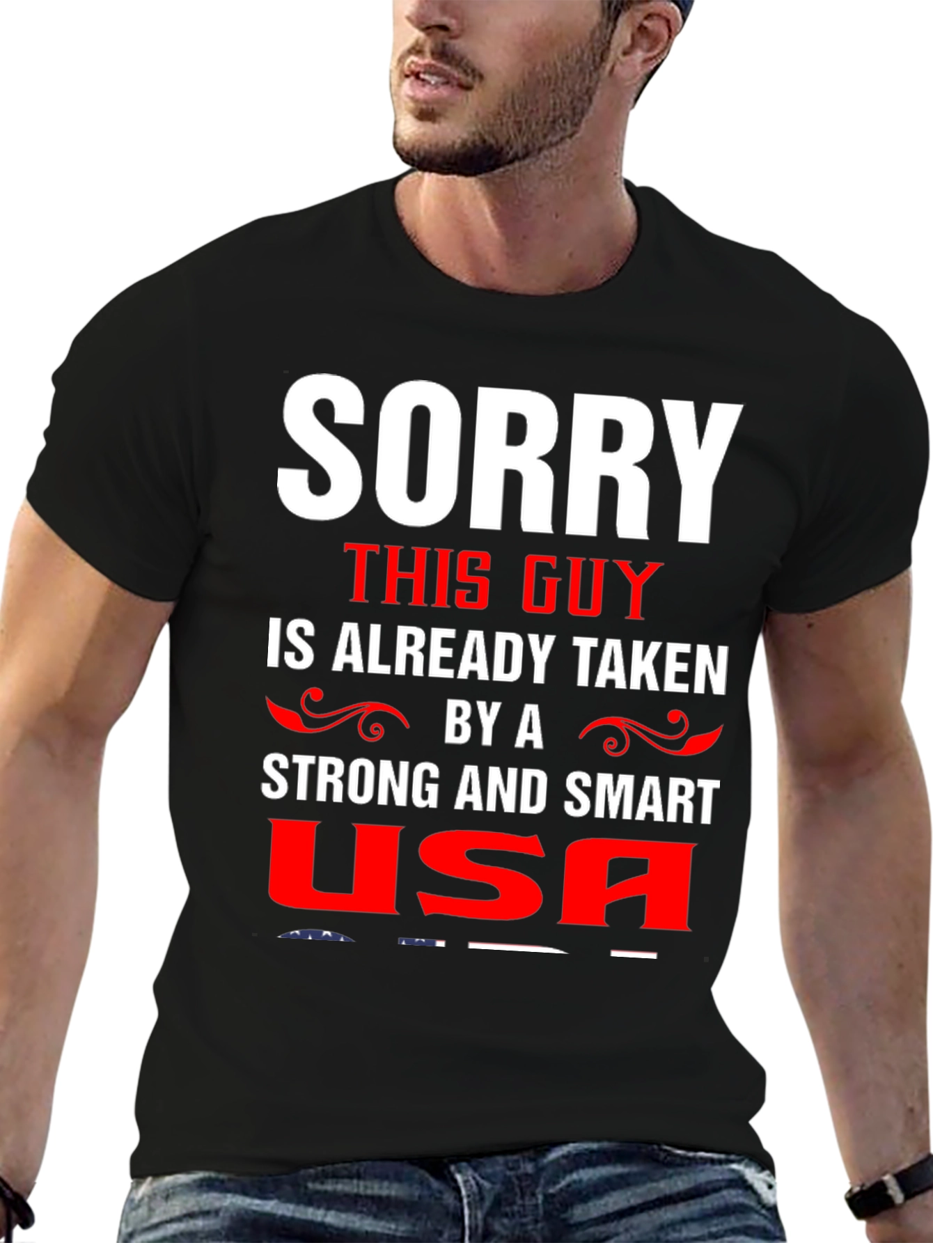 Funny Already Taken By A Strong USA Shirt
