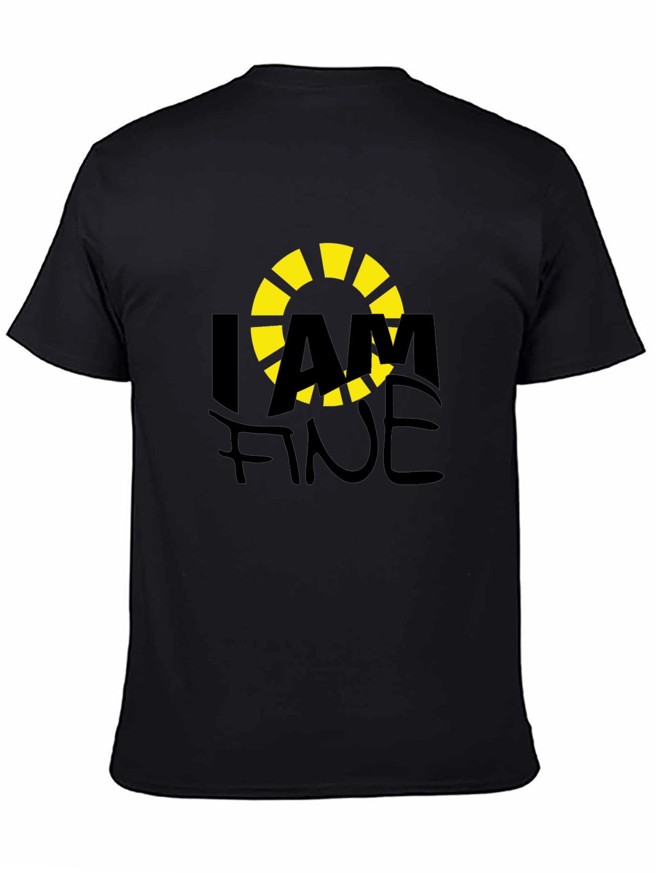 I AM FINE Graphic T-Shirt - Casual Comfort
