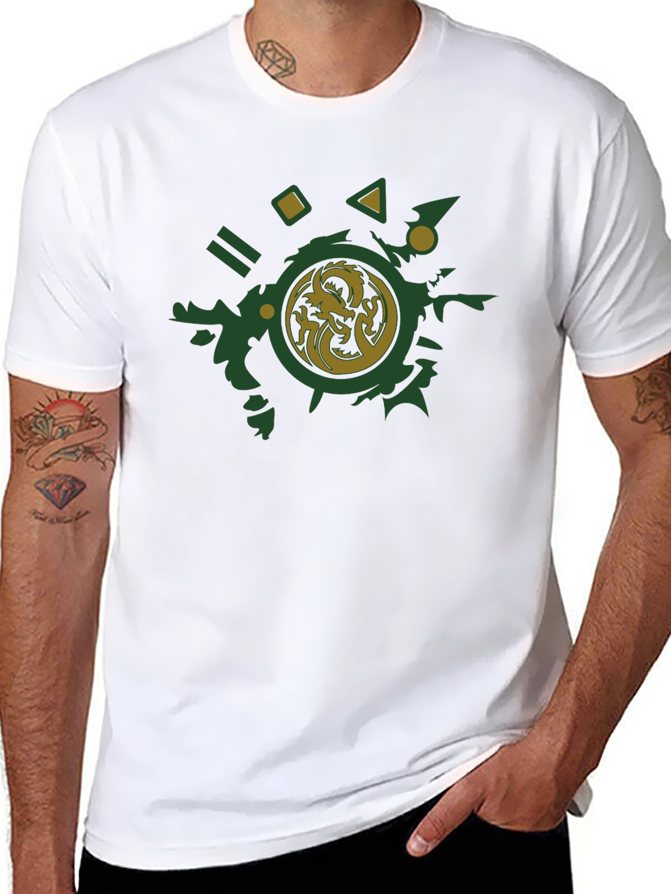 Dragon Emblem Black Tee