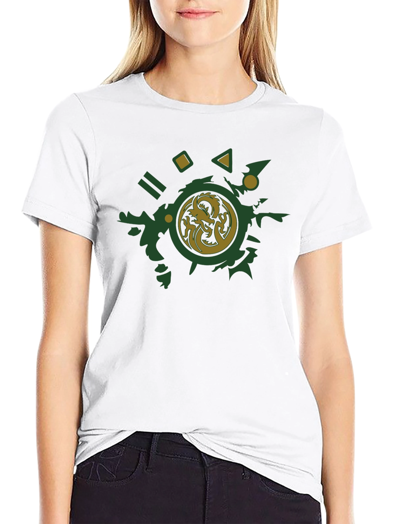 Dragon Emblem Black Tee