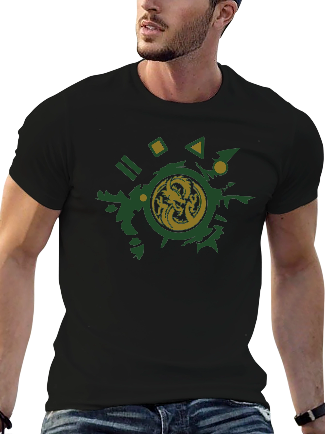 Dragon Emblem Black Tee