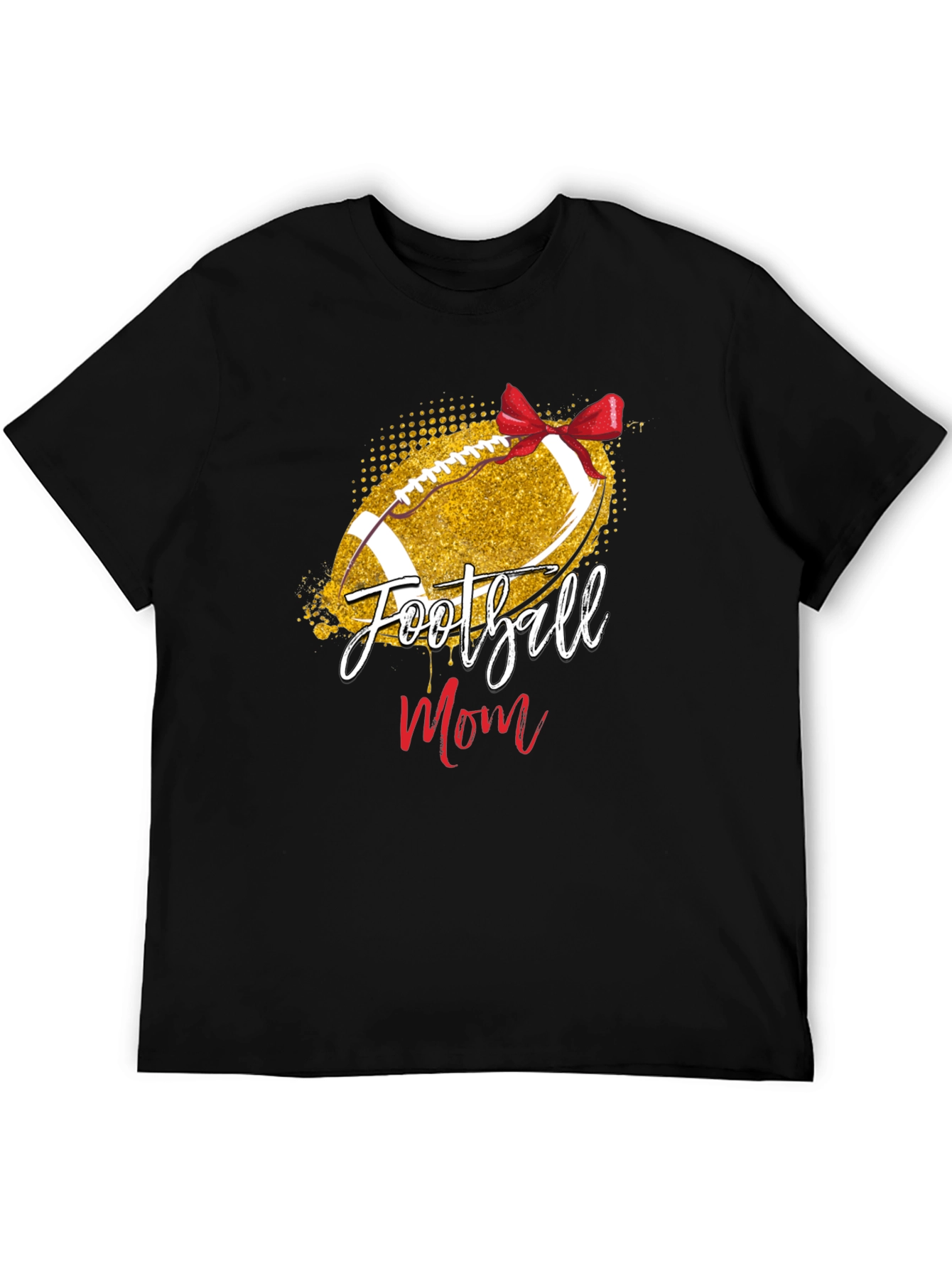 Football Mom Graphic T-Shirt