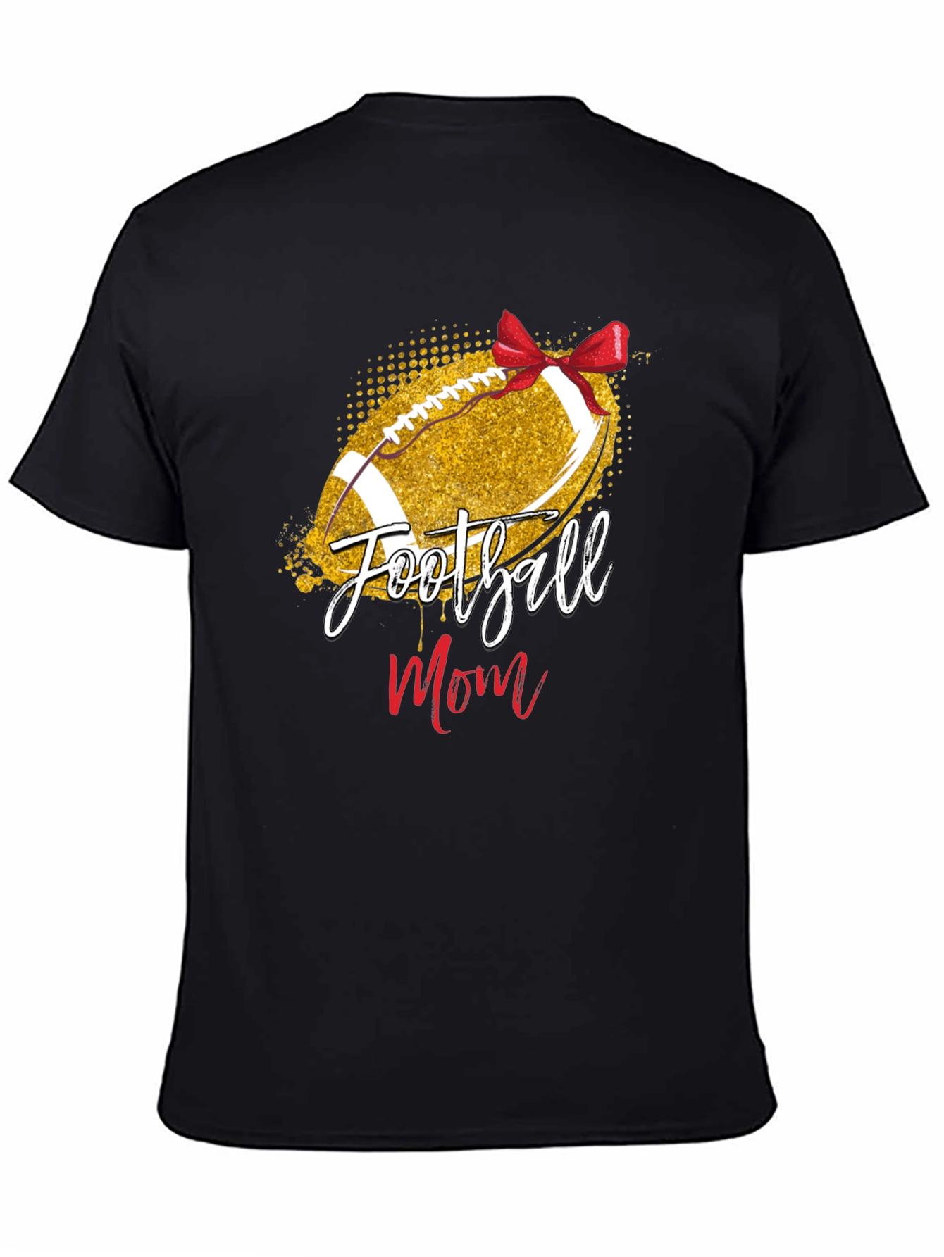Football Mom Graphic T-Shirt