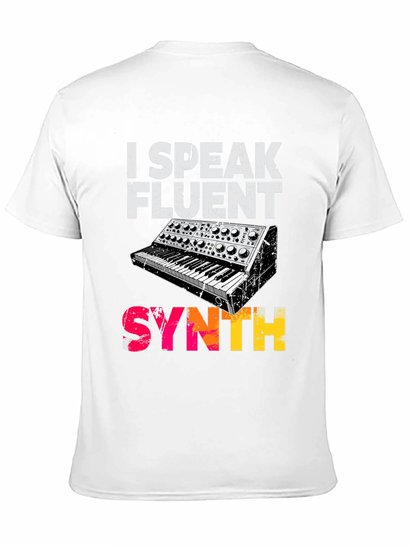 I Speak Fluent Synth Graphic T-Shirt