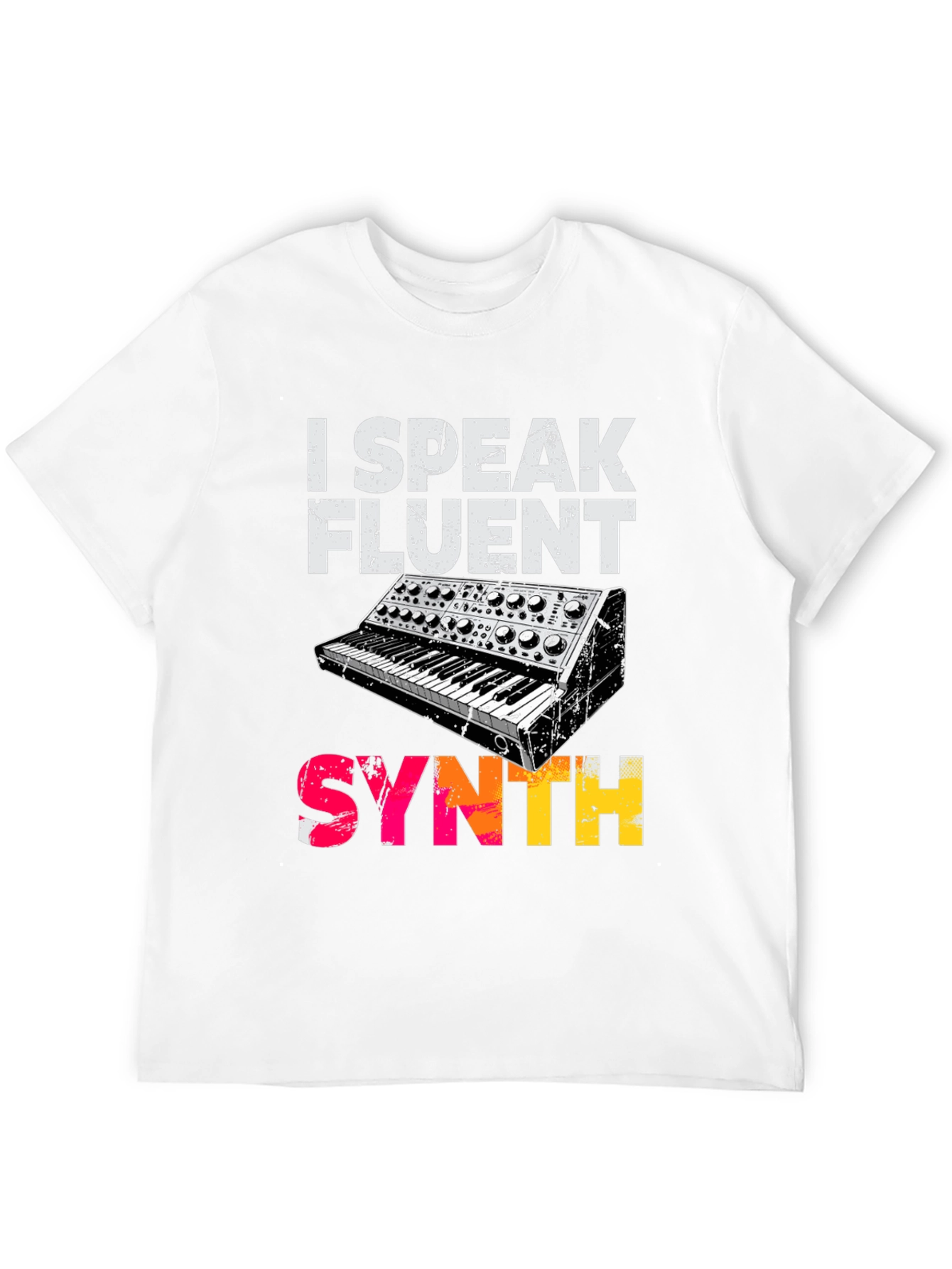I Speak Fluent Synth Graphic T-Shirt