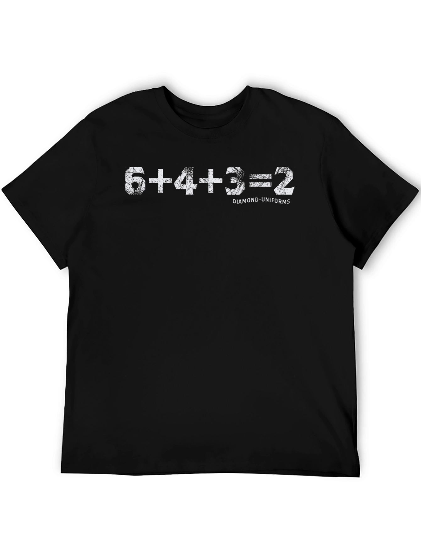 Math Humor T-Shirt: 6+4+3=2