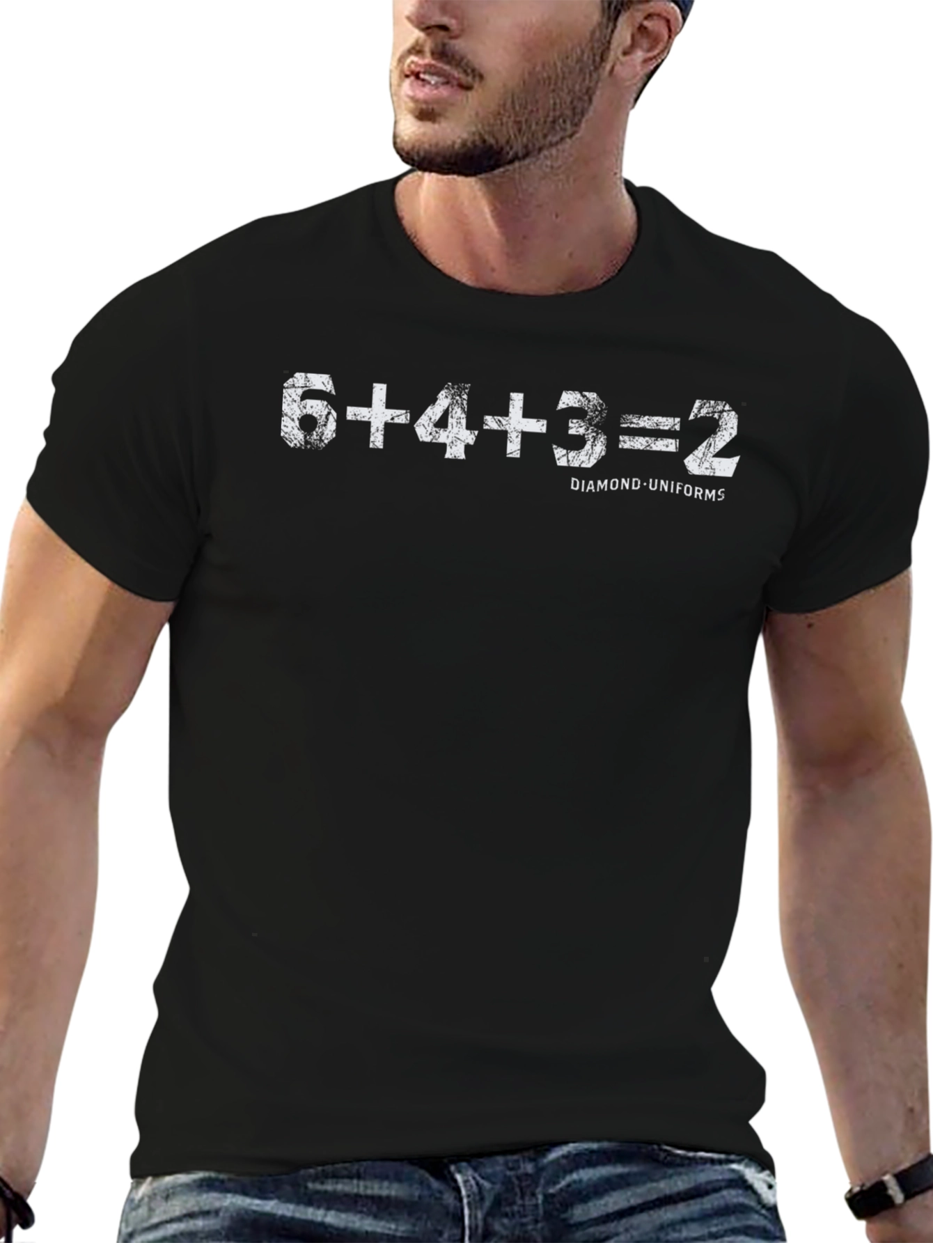 Math Humor T-Shirt: 6+4+3=2