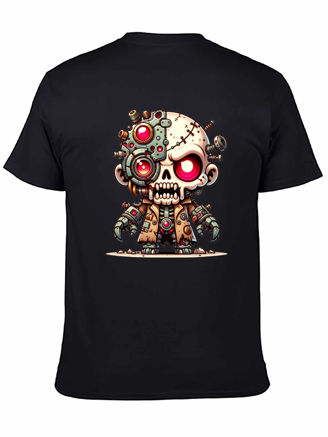 Robotic Zombie T-Shirt - Unique Graphic Tee