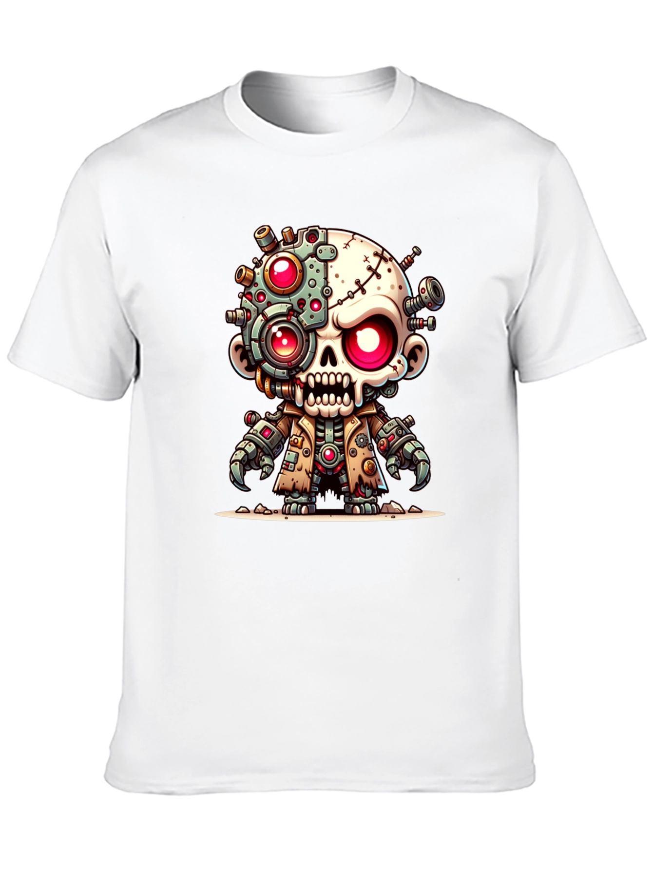 Robotic Zombie T-Shirt - Unique Graphic Tee