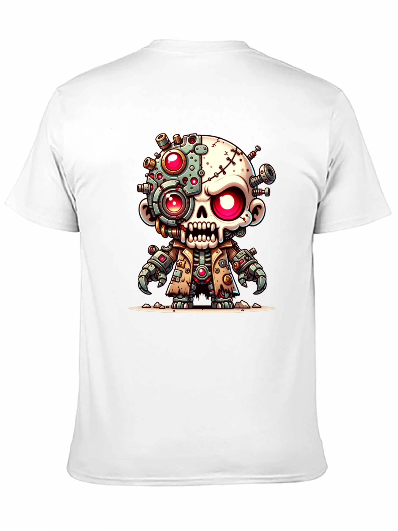 Robotic Zombie T-Shirt - Unique Graphic Tee