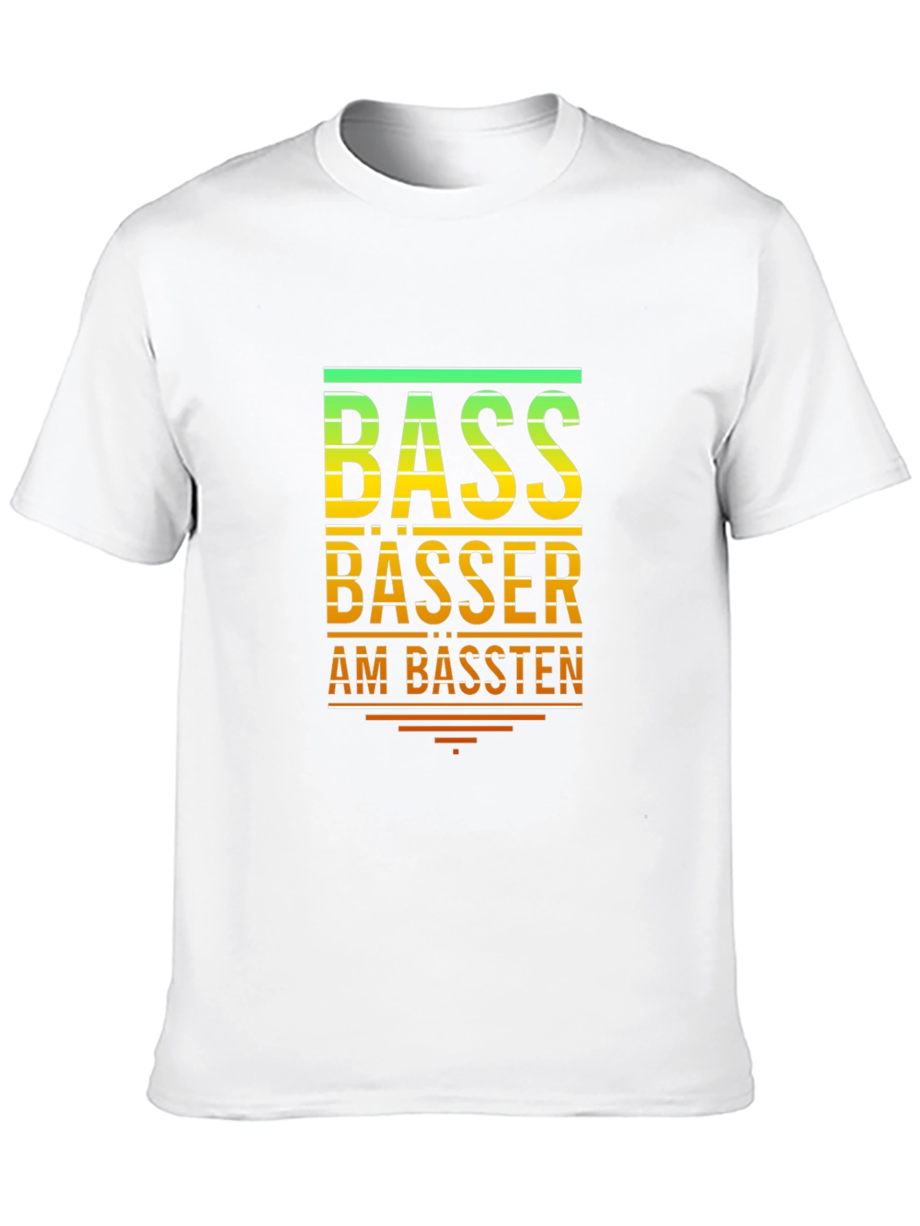 Bass Bässer Am Bässten T-Shirt - Black
