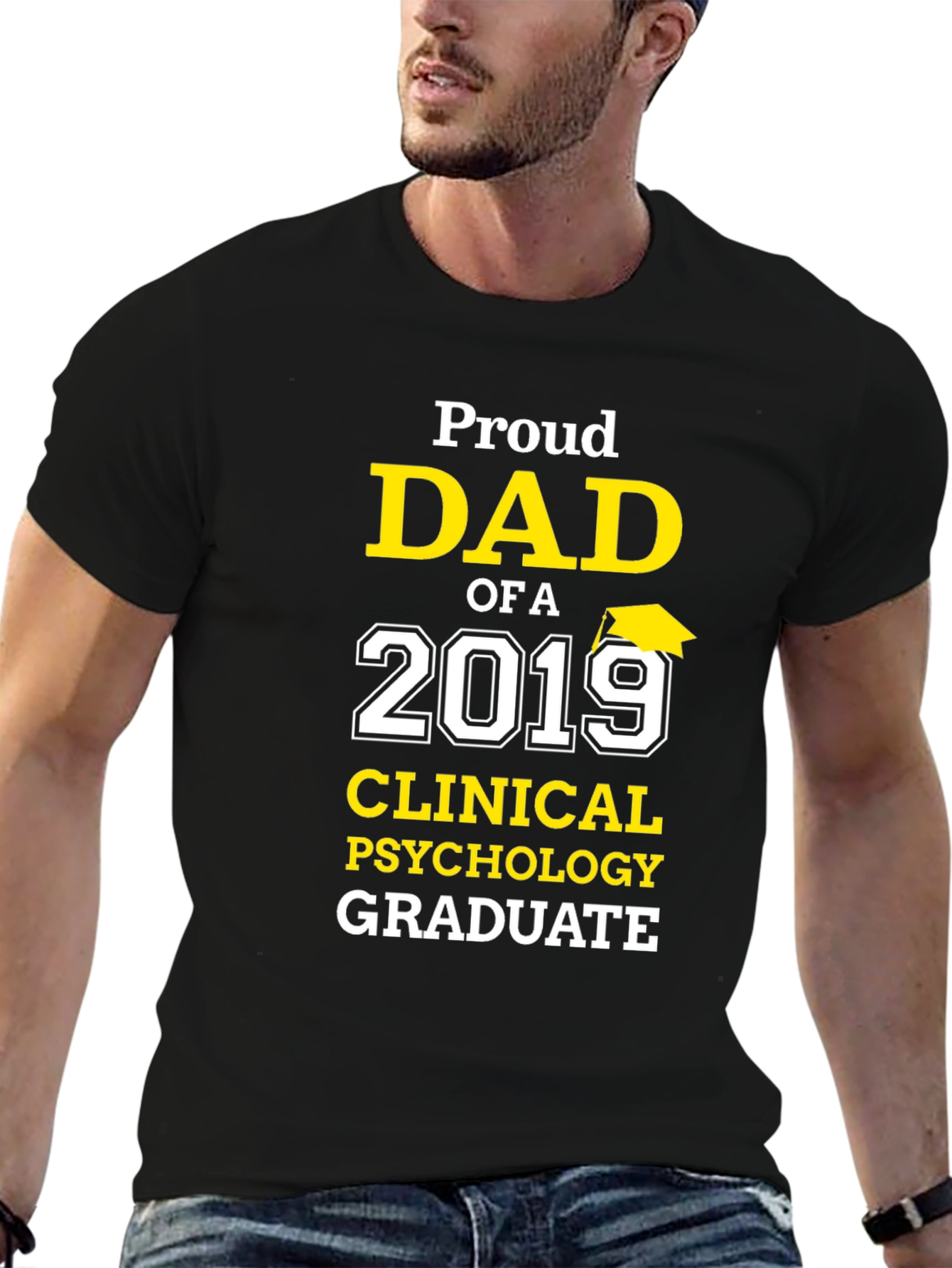 Proud Dad Clinical Psychology Graduate T-Shirt