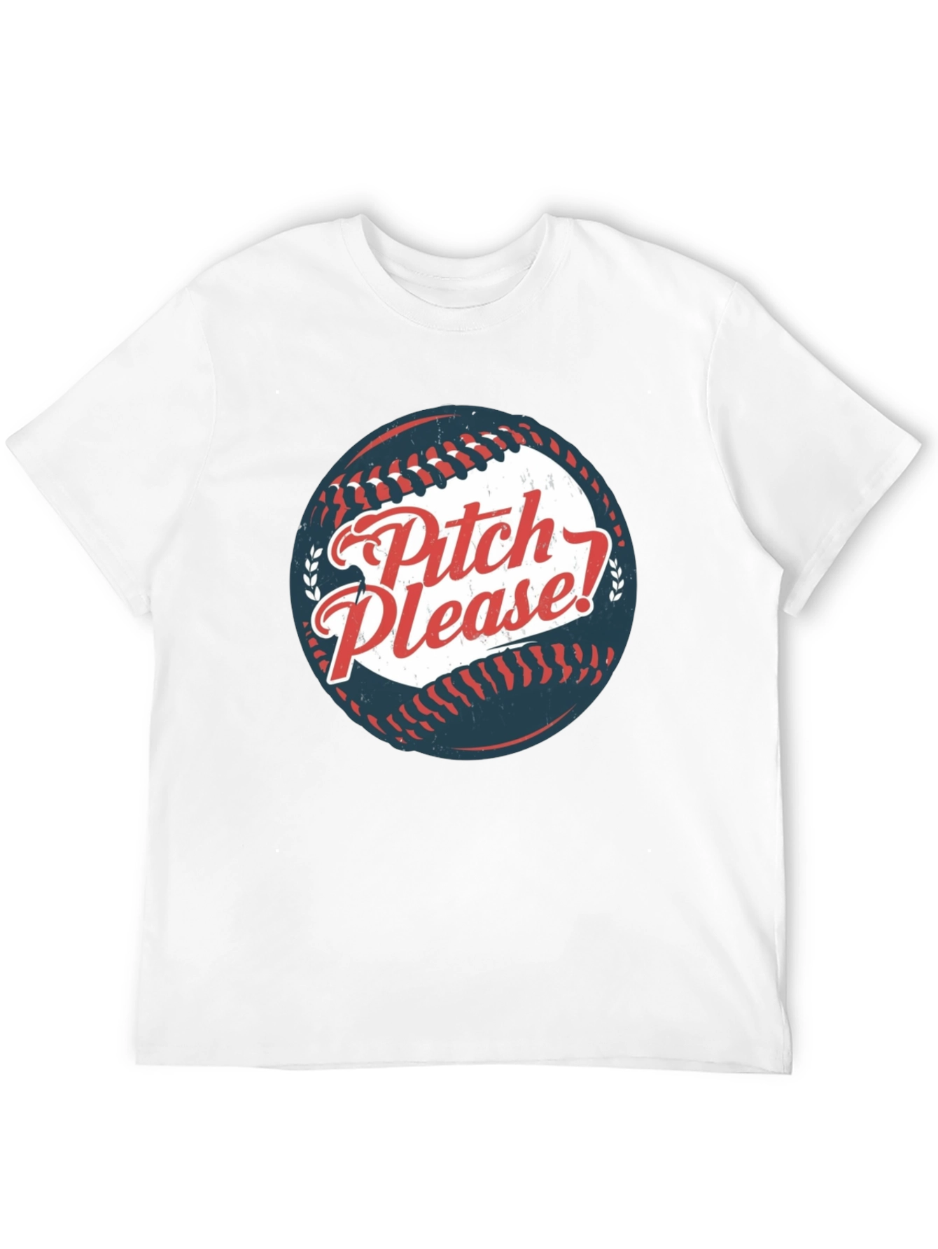 Pitch Please! Baseball Graphic T-Shirt
