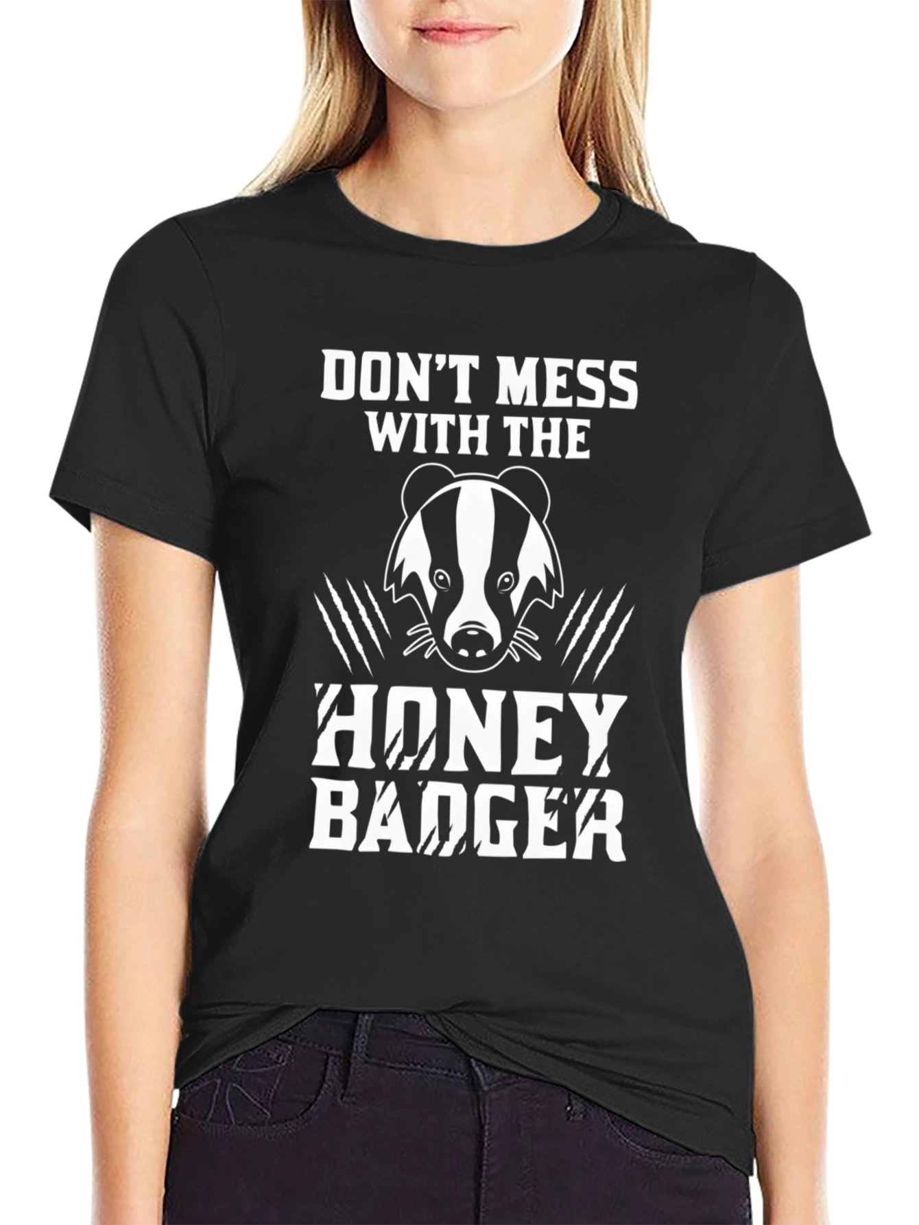 Honey Badger Graphic Tee - Dont Mess With!