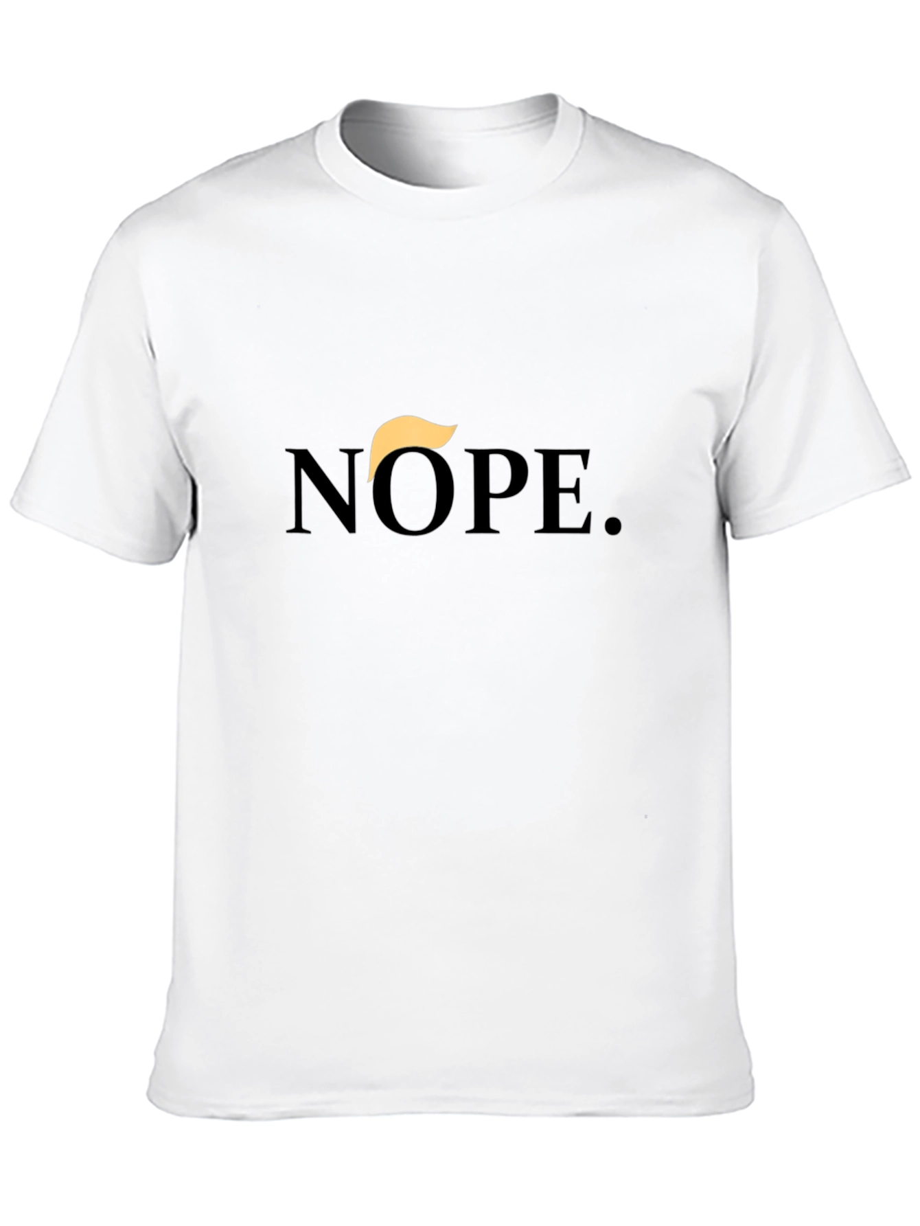 Nope Trump Hair Graphic Tee
