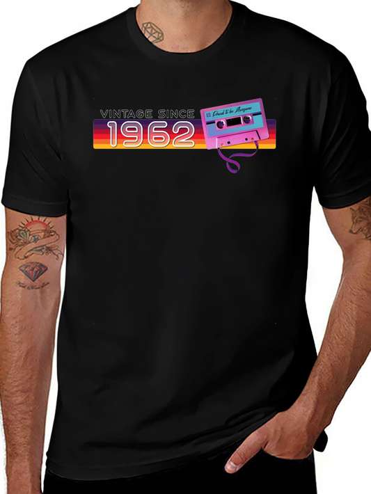 Vintage Since 1962 Cassette Tape T-Shirt
