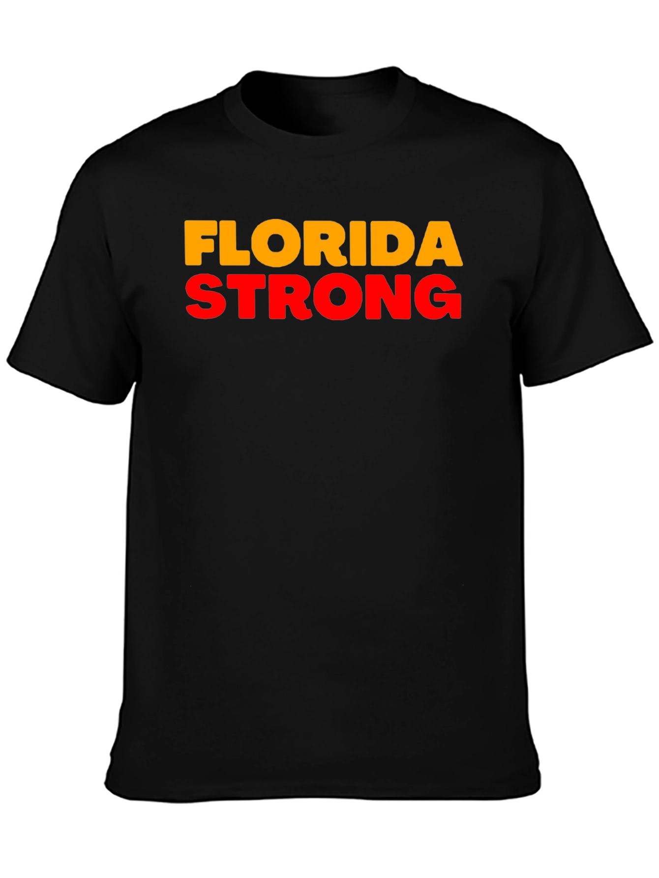 Florida Strong Graphic Tee - Unisex Black T-Shirt