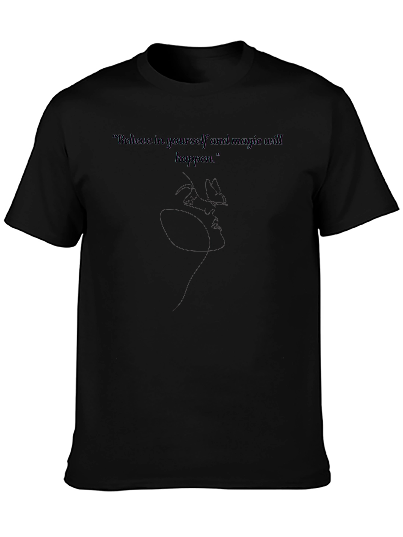 Believe In Yourself Magic Graphic T-Shirt