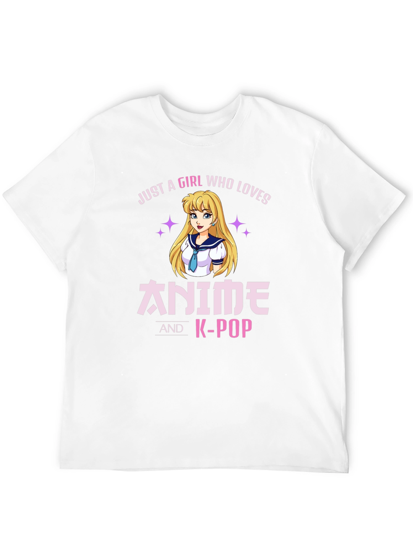 Anime & K-Pop Girl T-Shirt - Otaku Fashion