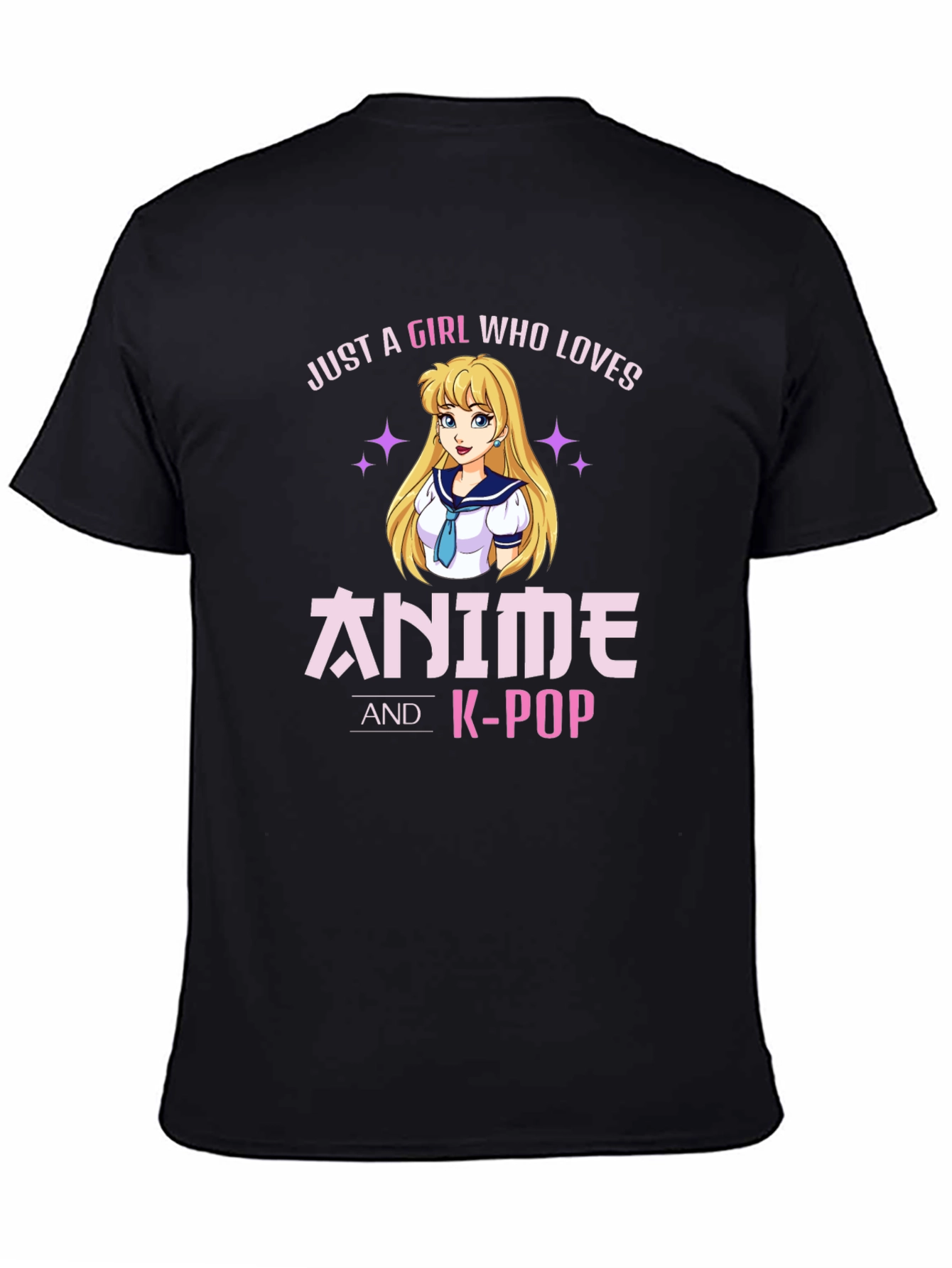 Anime & K-Pop Girl T-Shirt - Otaku Fashion
