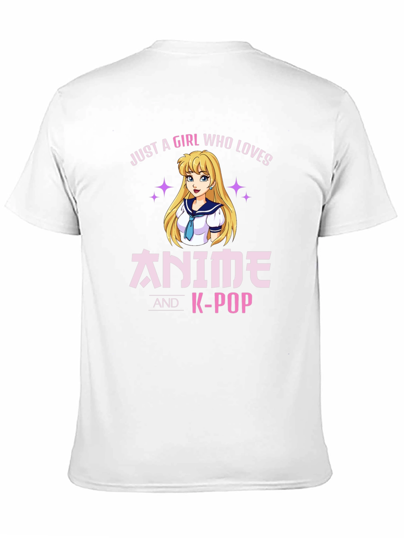 Anime & K-Pop Girl T-Shirt - Otaku Fashion
