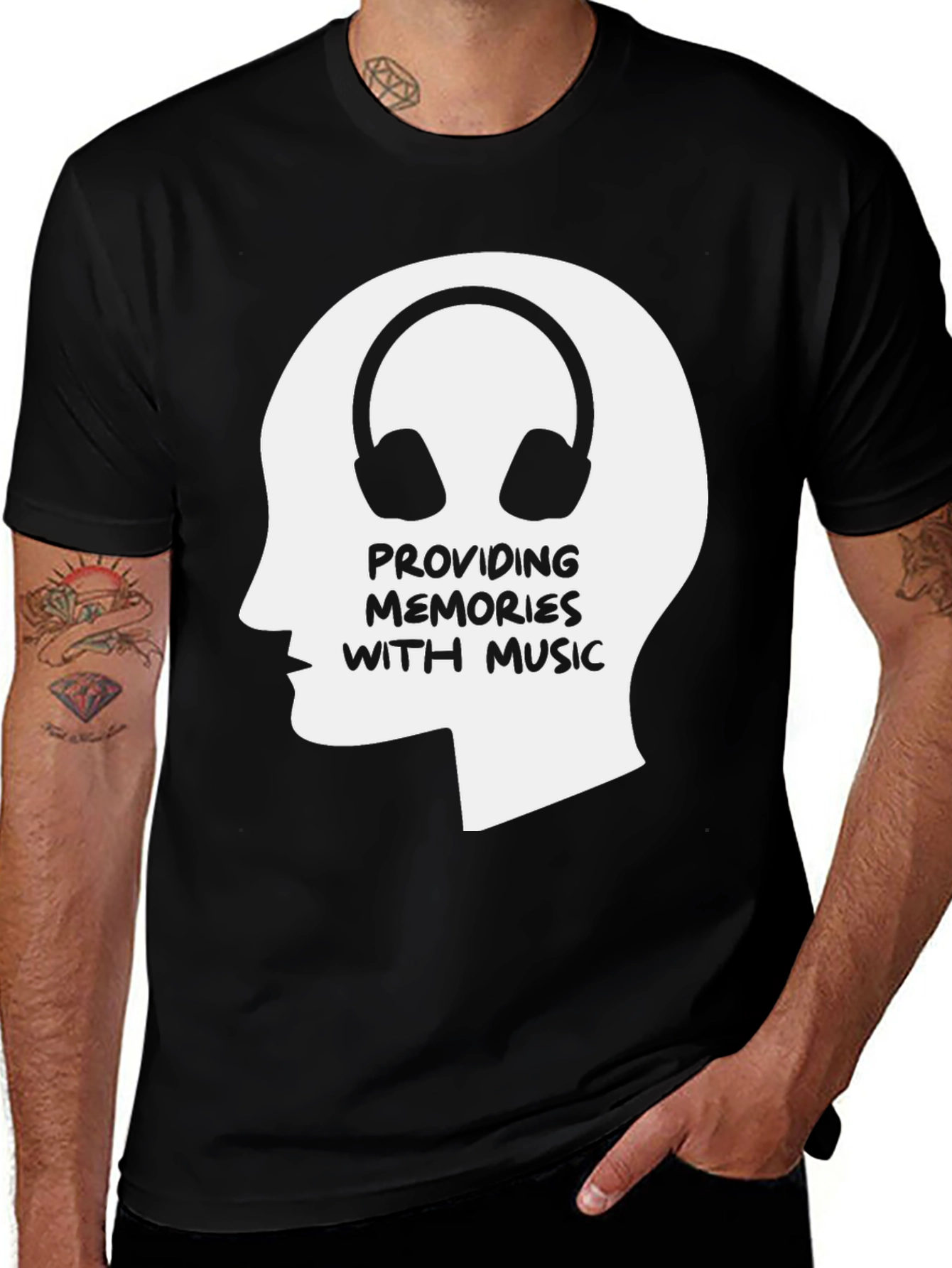 Providing Memories With Music Graphic Tee