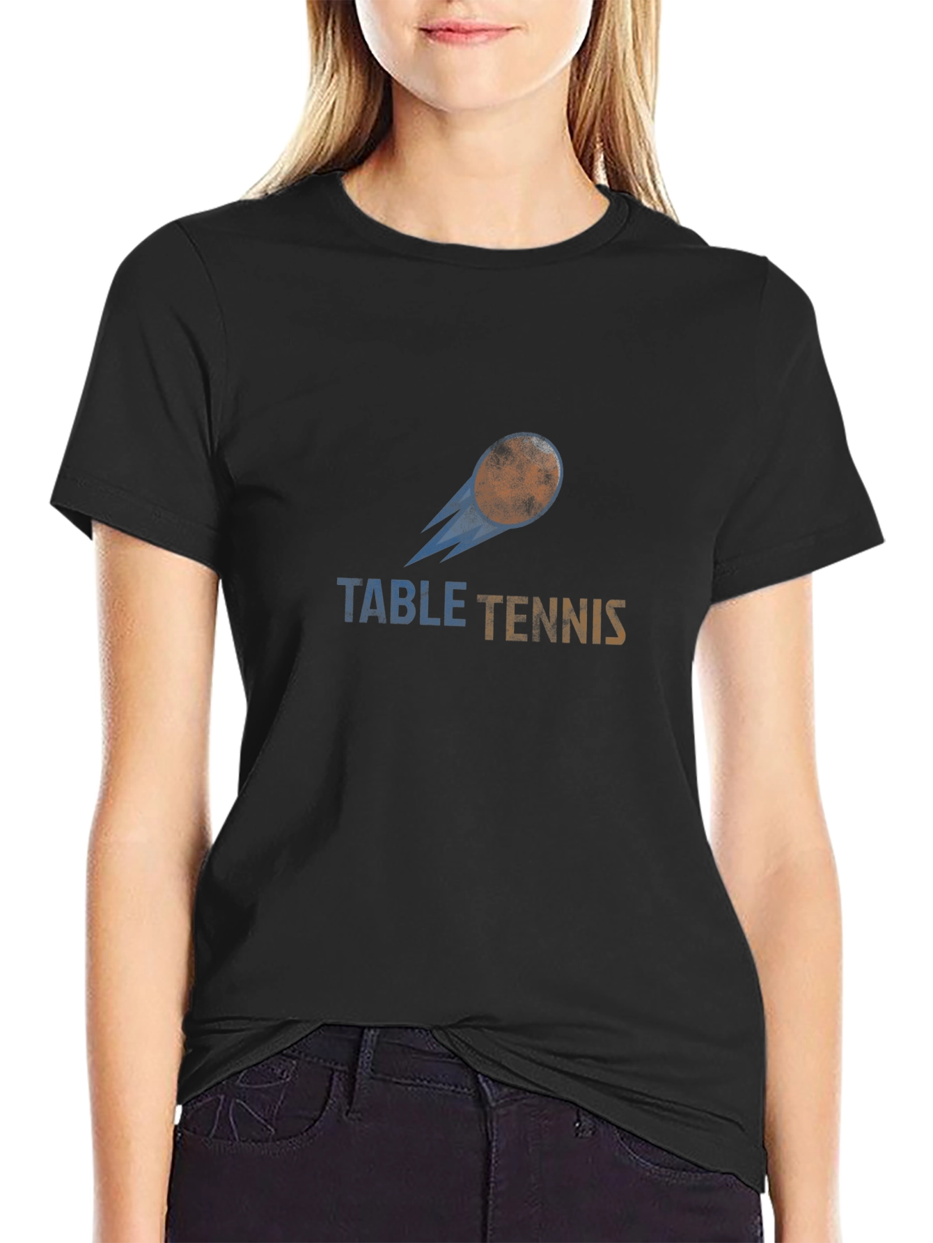 Table Tennis Graphic T-Shirt