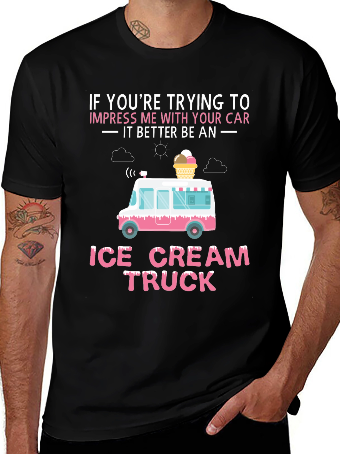 Ice Cream Truck Graphic Tee