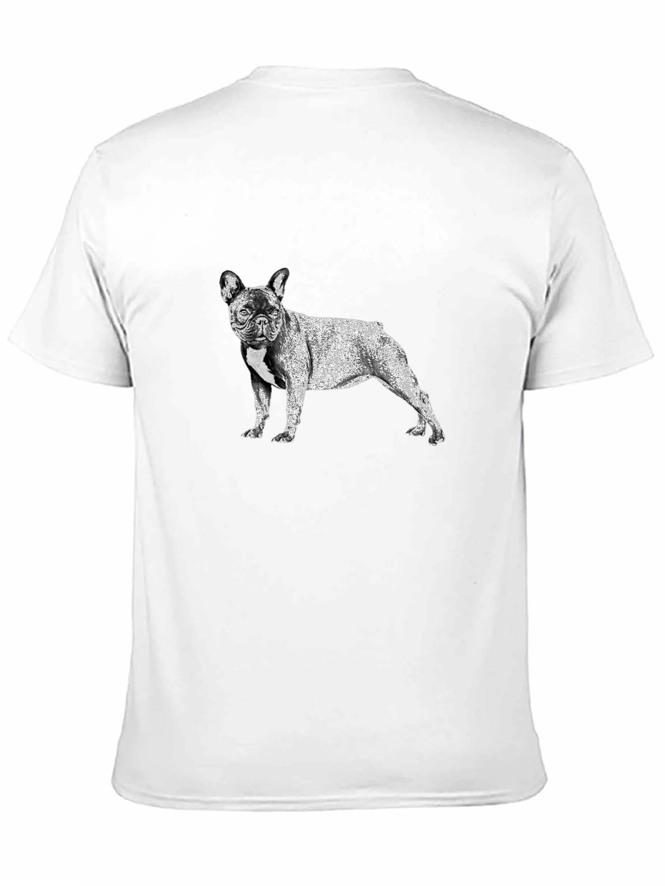French Bulldog Graphic Tee - Mens Black T-Shirt