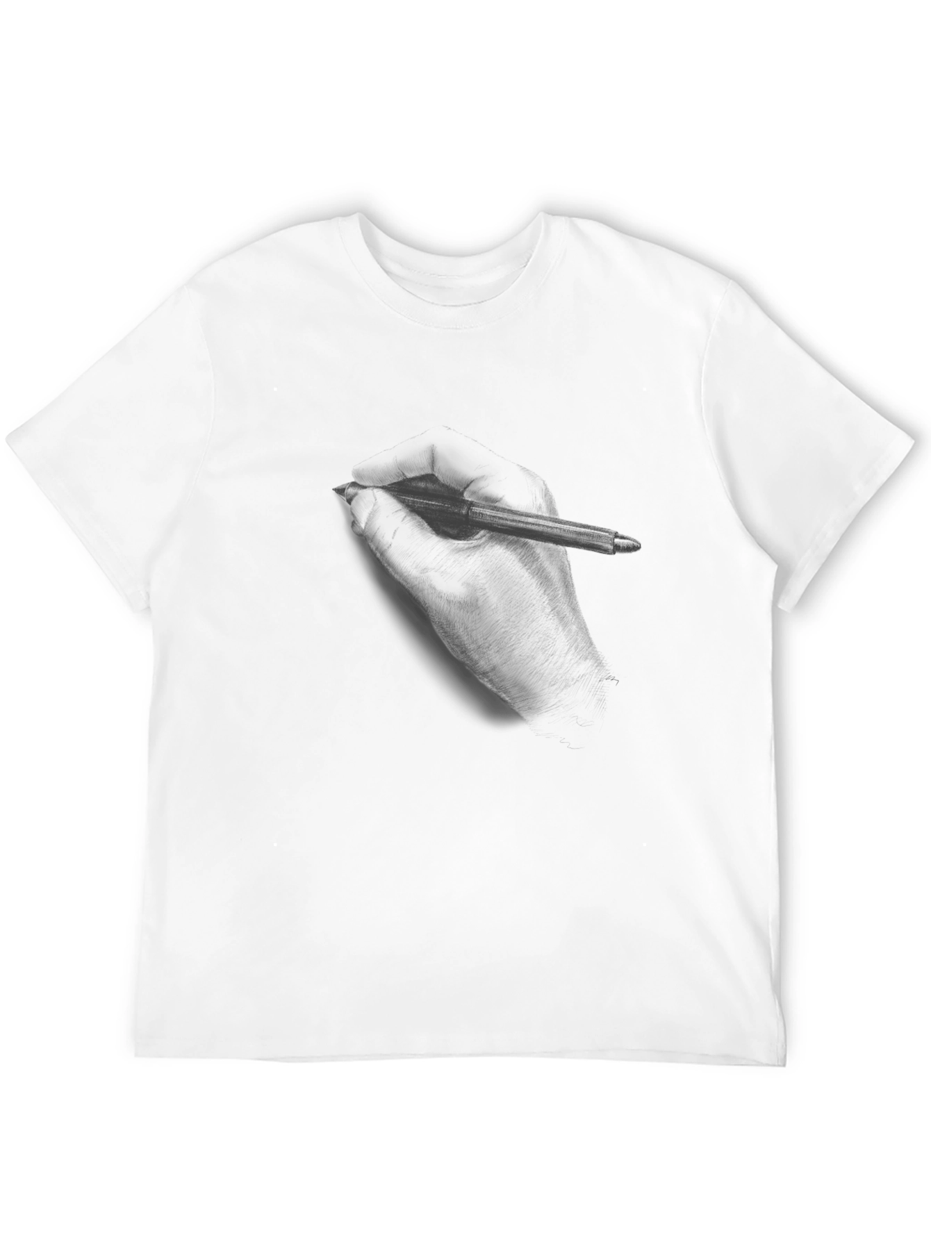 Dark Pen Hand Graphic Tee