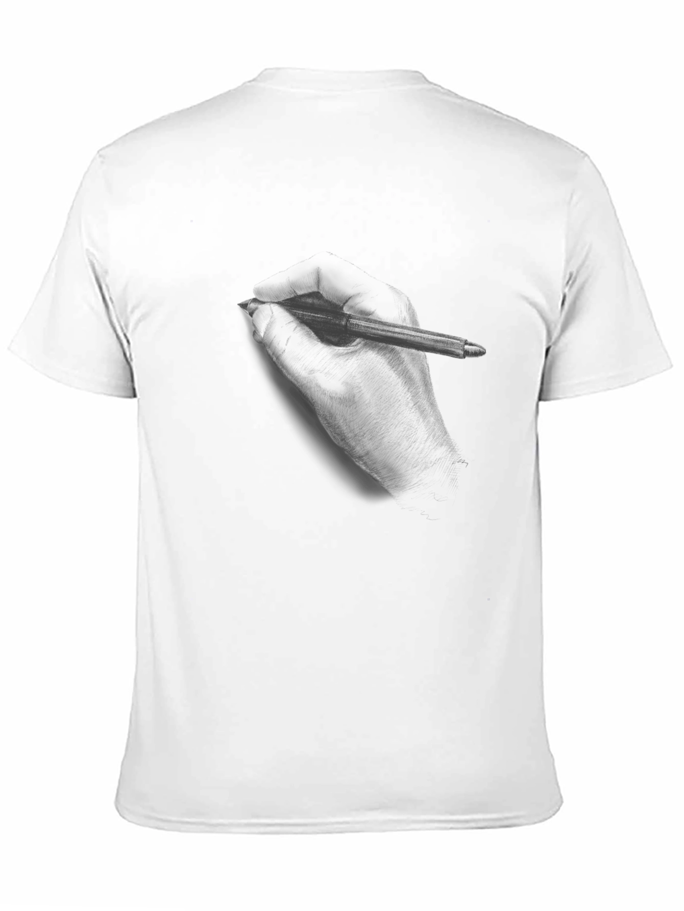 Dark Pen Hand Graphic Tee