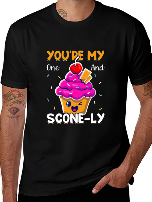 Youre My One And Scone-ly Graphic T-Shirt
