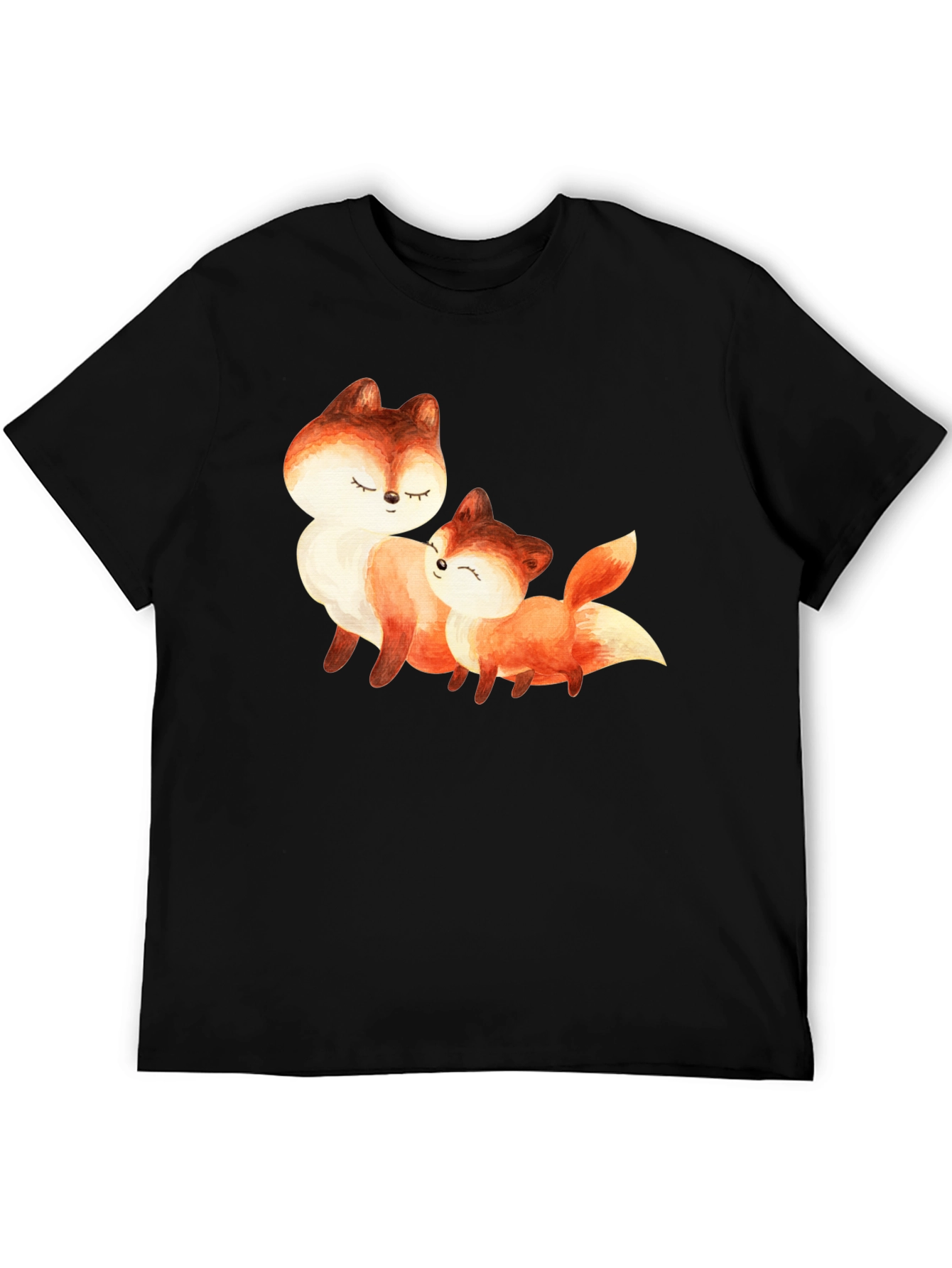 Fox Love Black T-Shirt