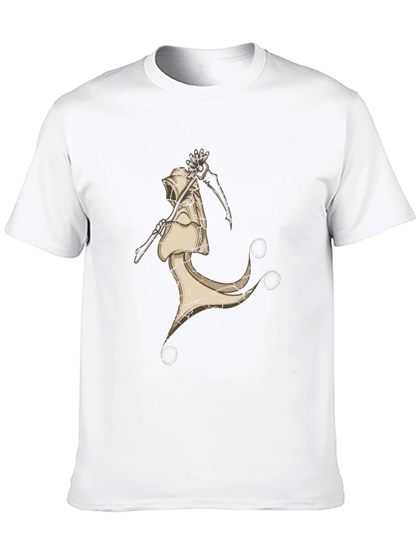 Grim Reaper Graphic Tee - Dark Humor T-Shirt
