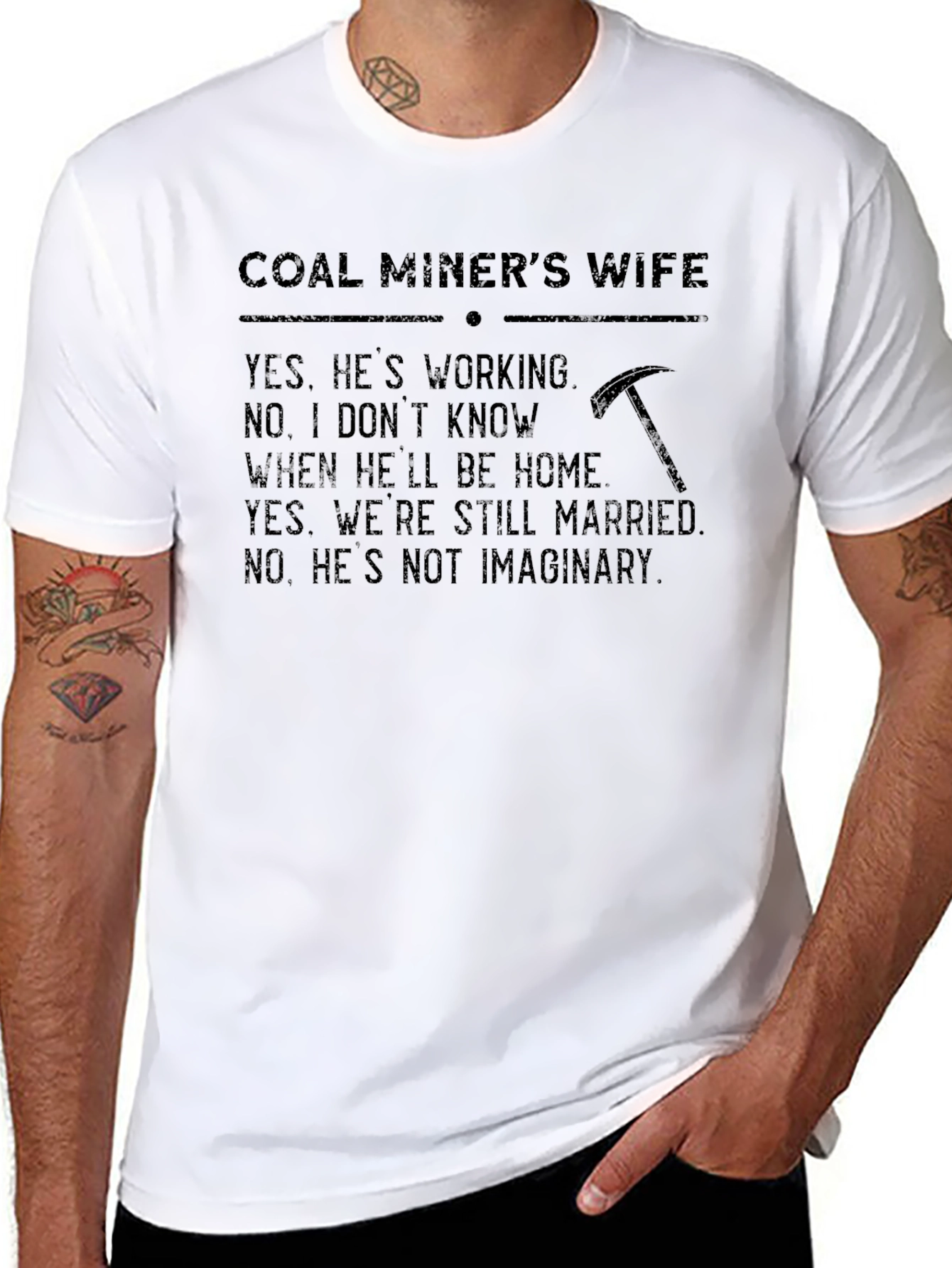 Coal Miners Wife Graphic Tee