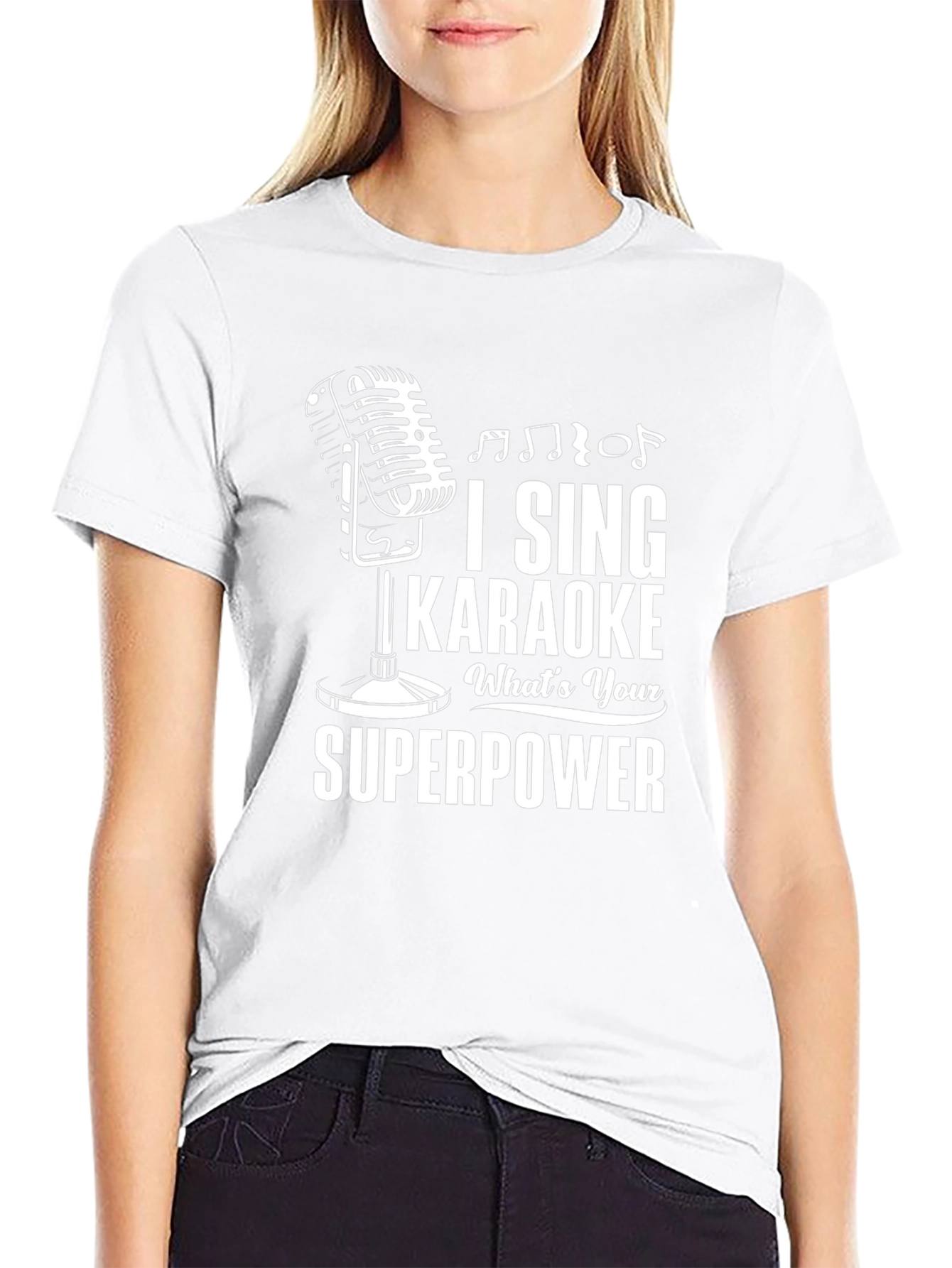 I Sing Karaoke Whats Your Superpower T-Shirt