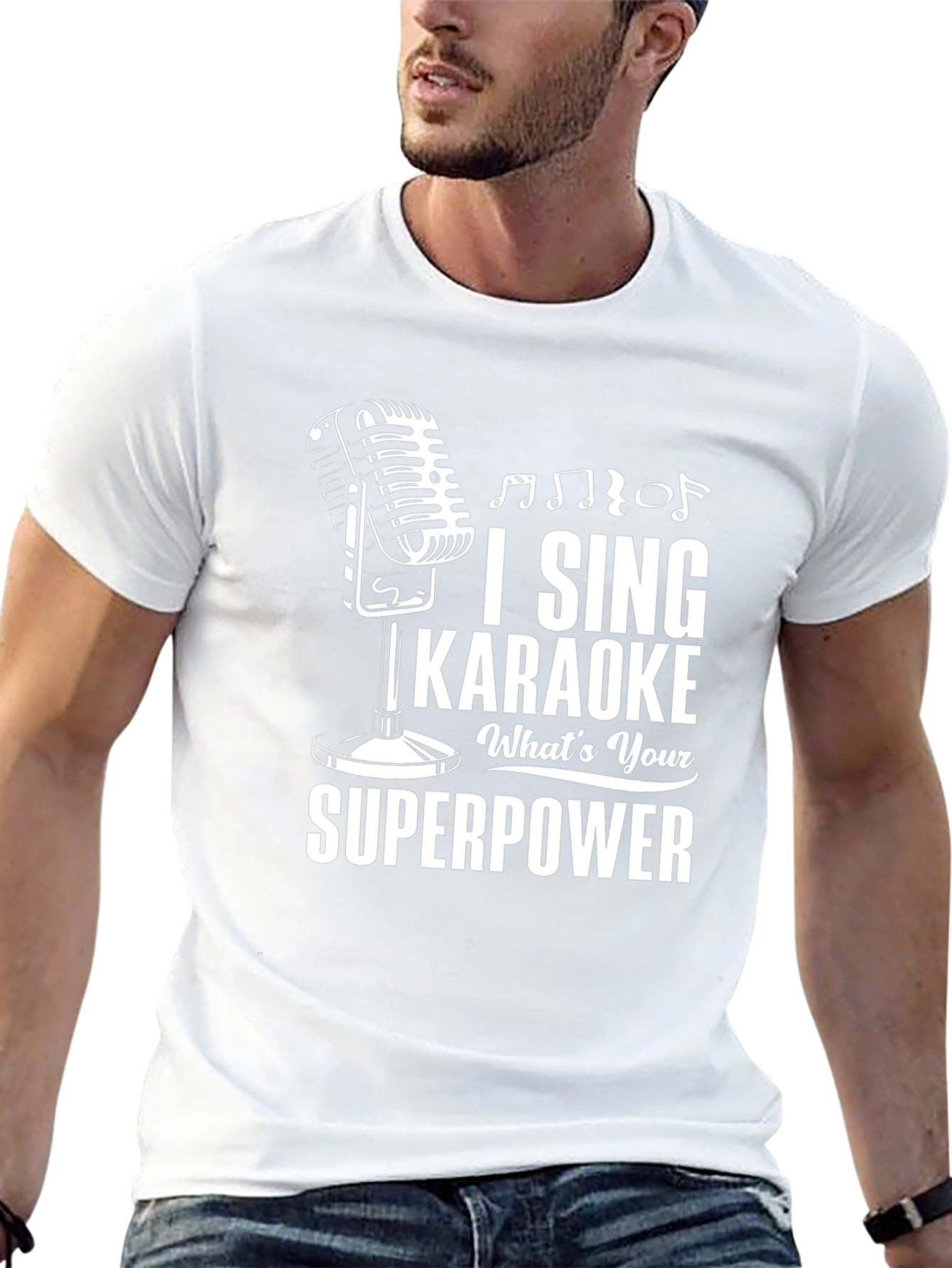 I Sing Karaoke Whats Your Superpower T-Shirt