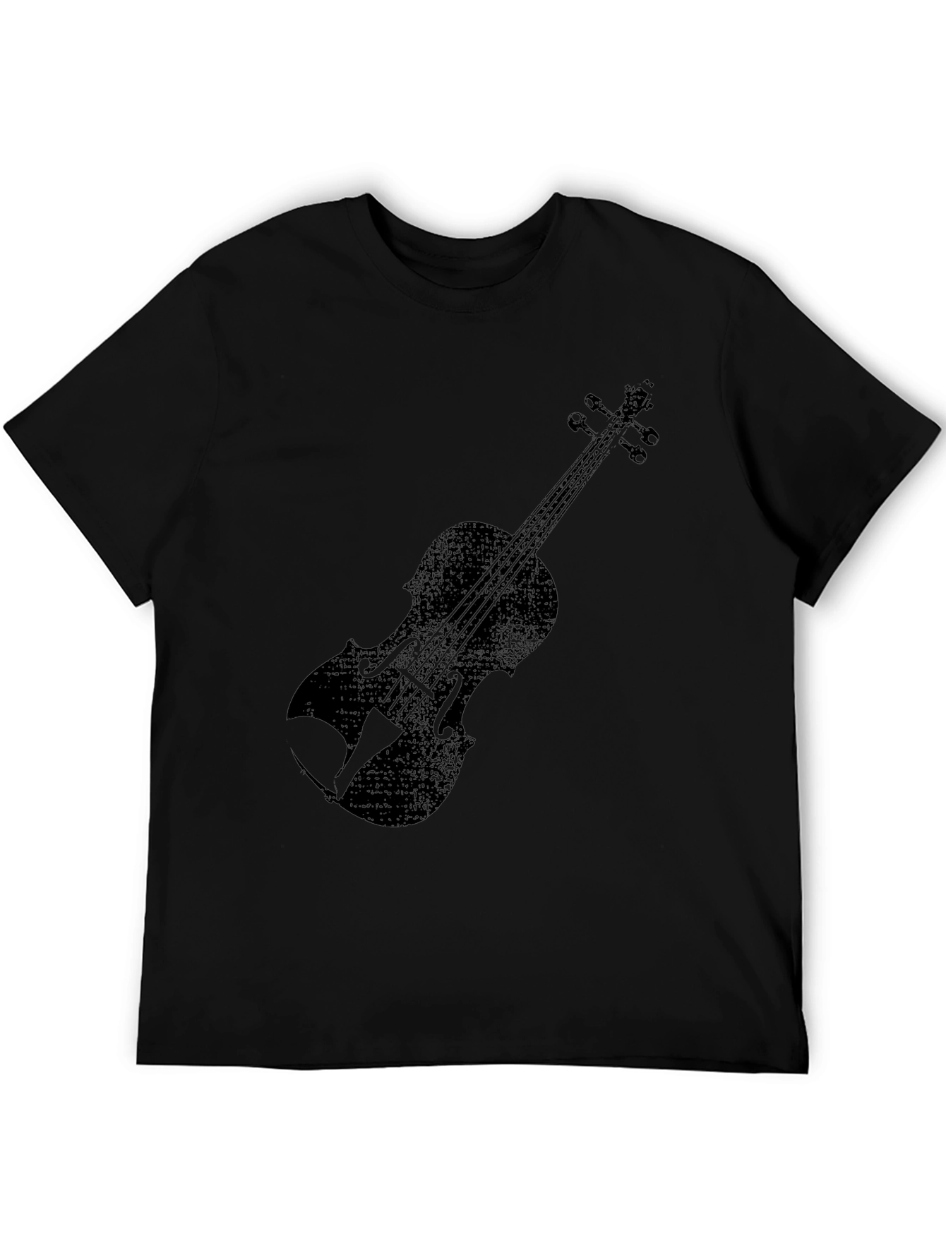 Black Violin Graphic Tee - Music Lovers T-Shirt
