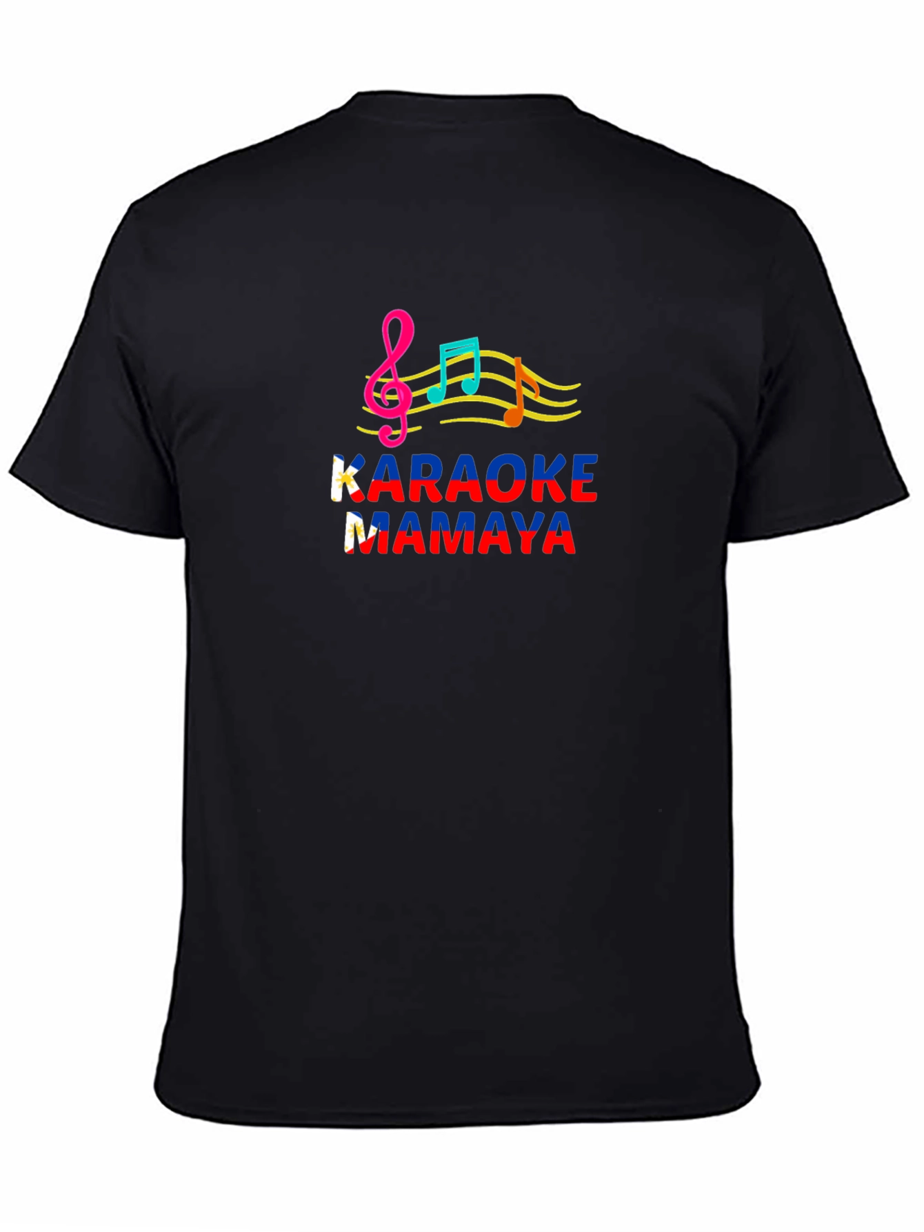 Karaoke Mamaya Black Graphic Tee