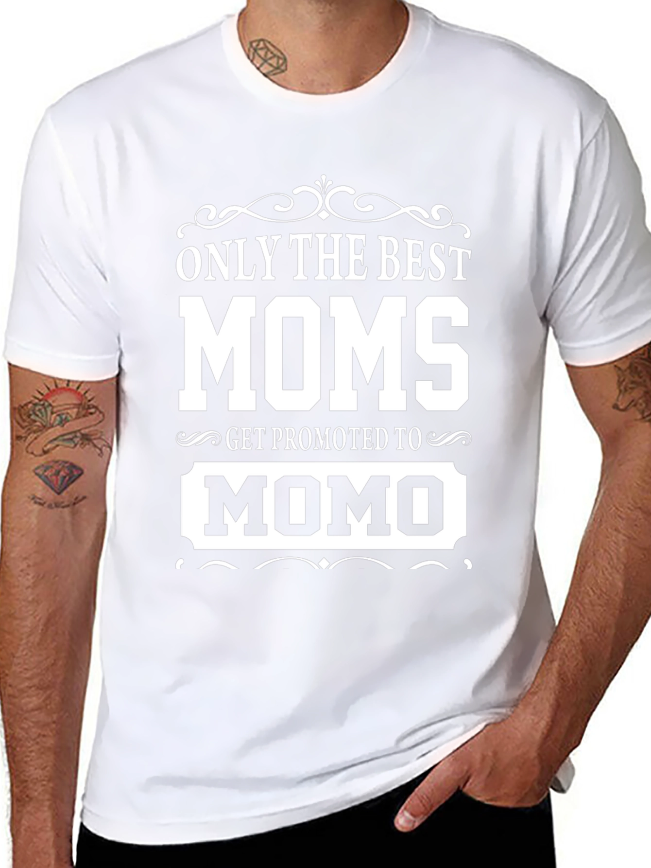 Best Moms Get Promoted to Momo T-Shirt