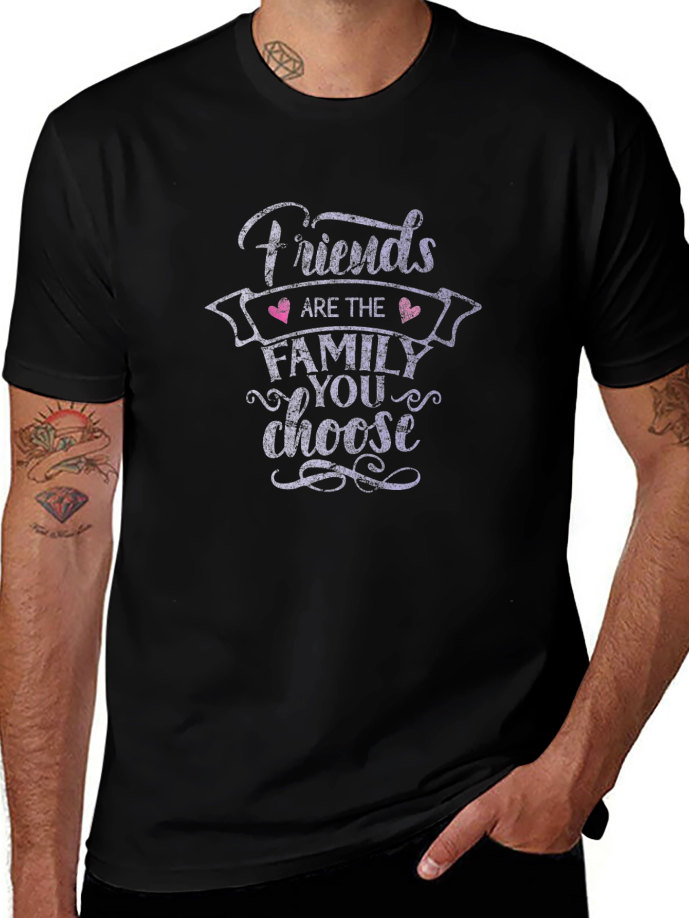 Friends are the Family You Choose Graphic Tee